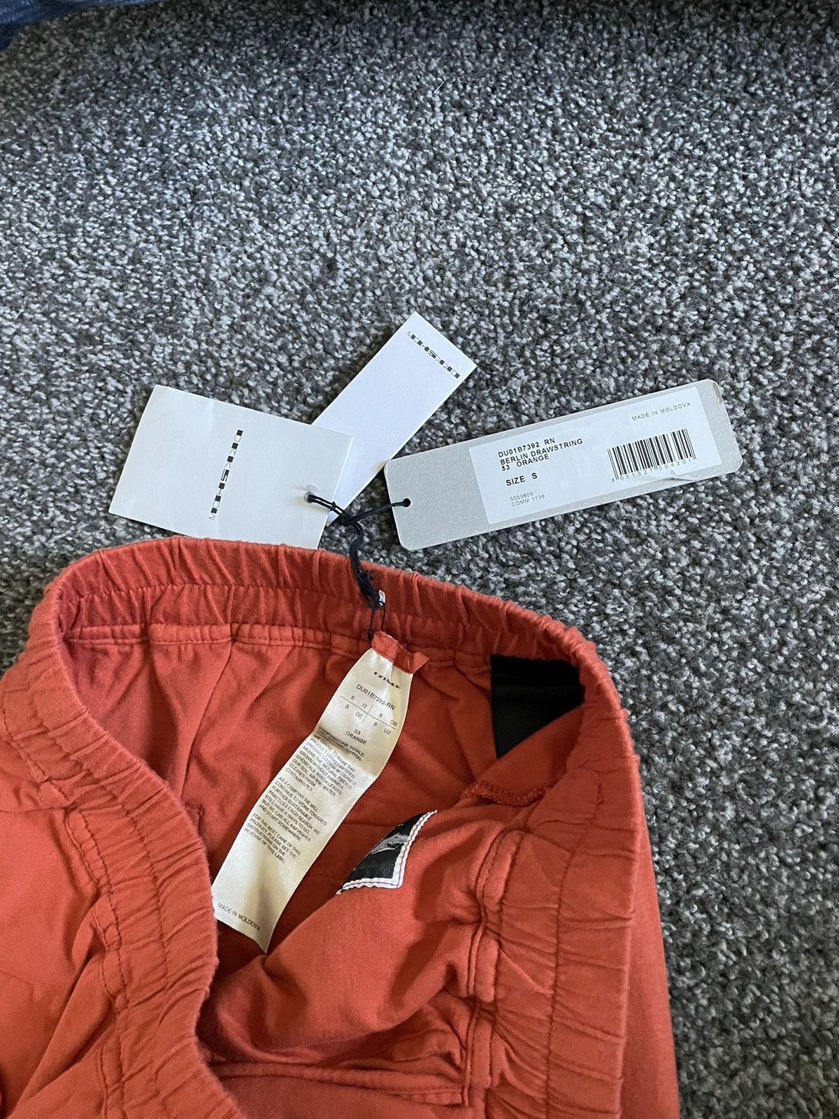 Rick Owens Rick Owens Drkshdw Orange Berlin Pants Size US 30 / EU 46 - 5 Thumbnail