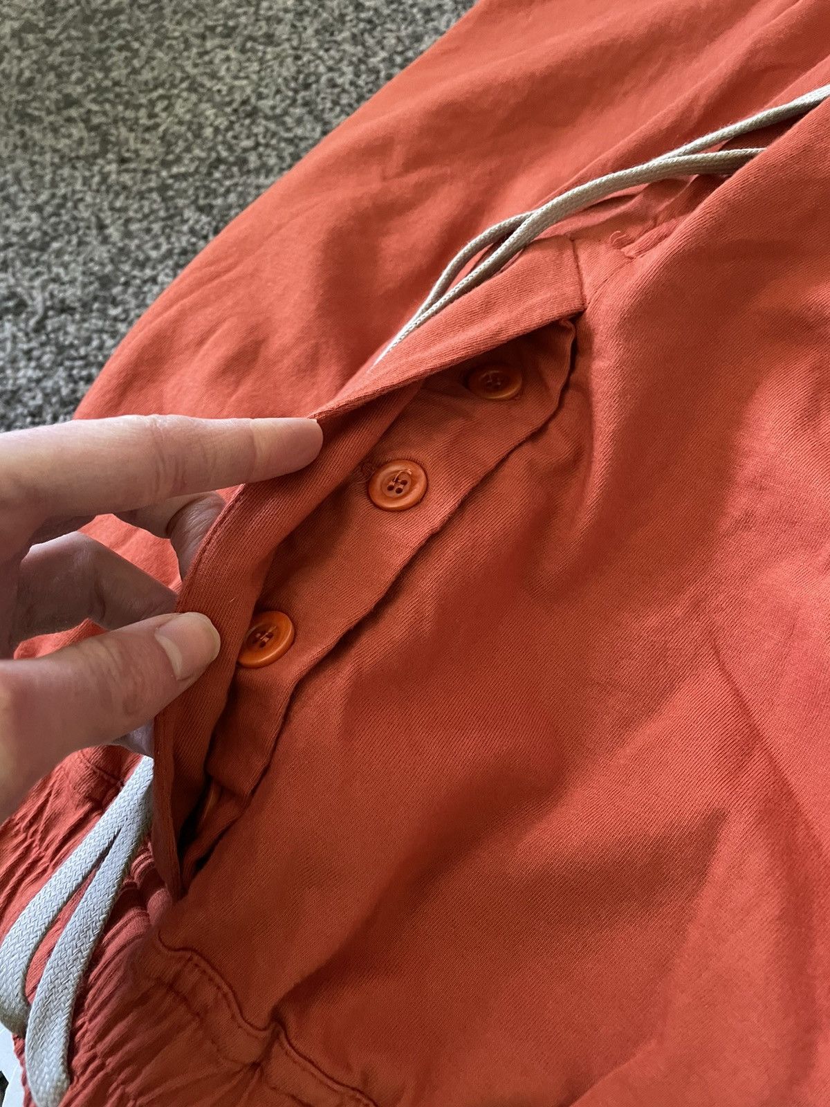 Rick Owens Rick Owens Drkshdw Orange Berlin Pants Size US 30 / EU 46 - 3 Thumbnail