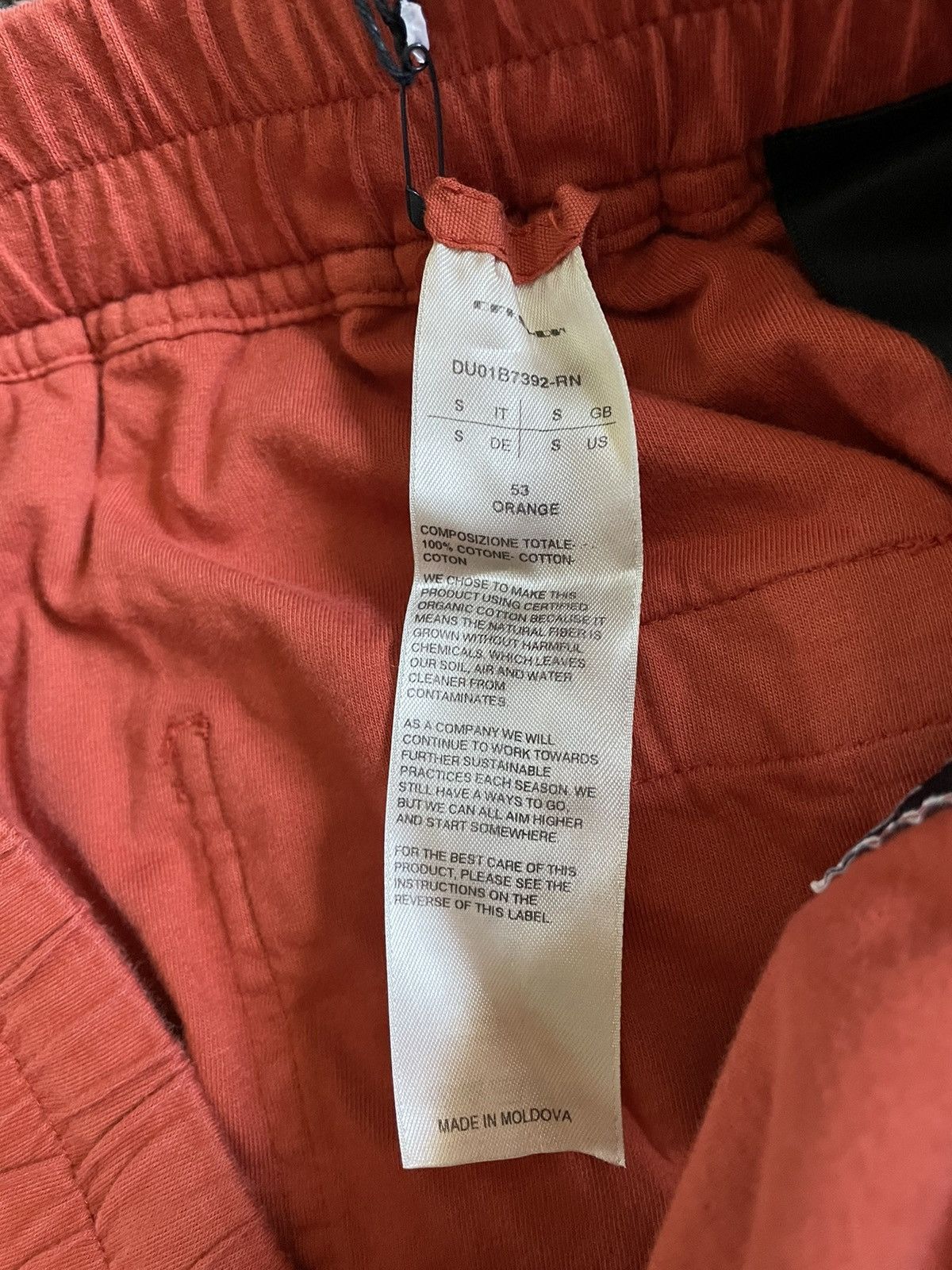 Rick Owens Rick Owens Drkshdw Orange Berlin Pants Size US 30 / EU 46 - 6 Thumbnail
