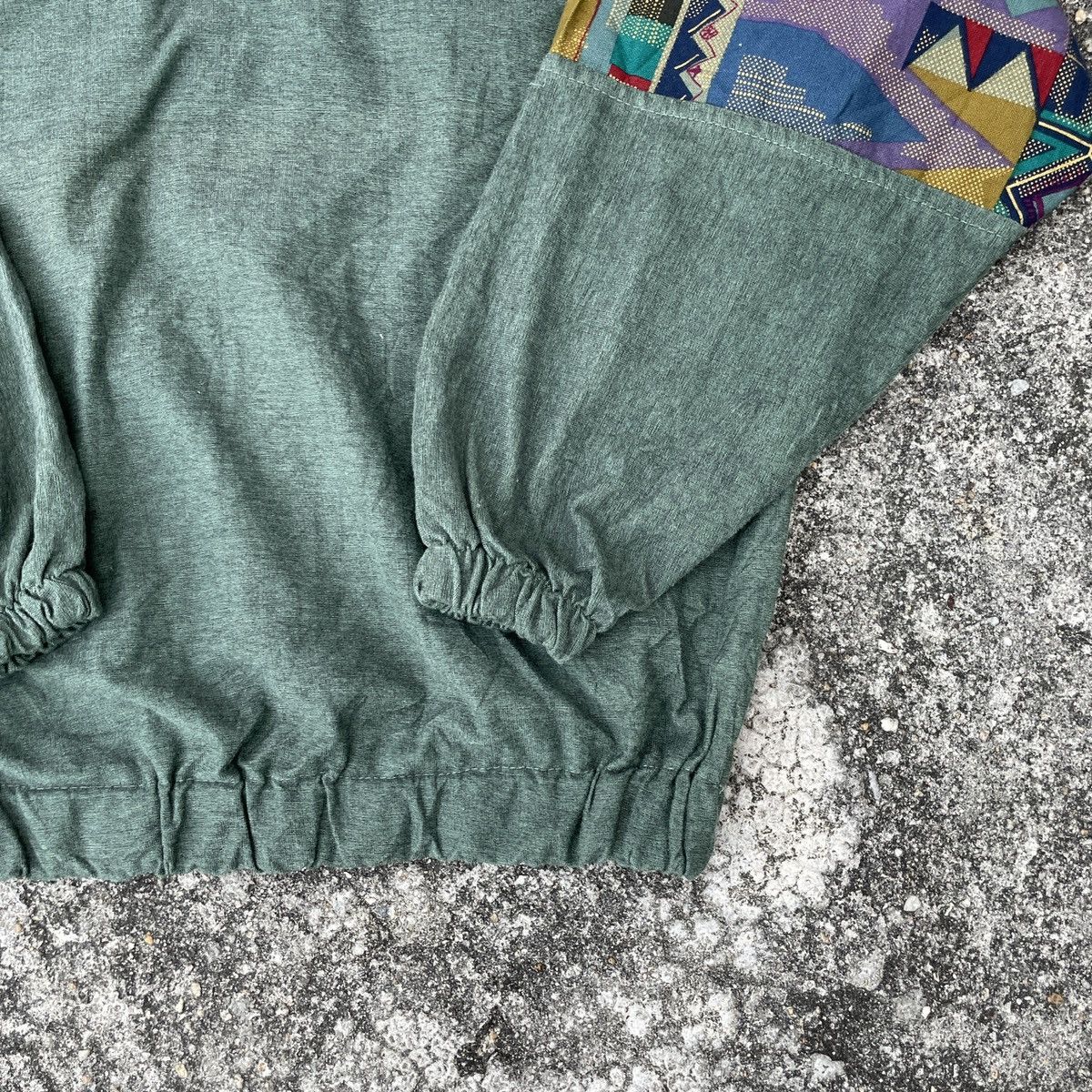 Japanese Brand Vintage Unbranded Half Button Art Sweatshirts Size US M / EU 48-50 / 2 - 7 Thumbnail