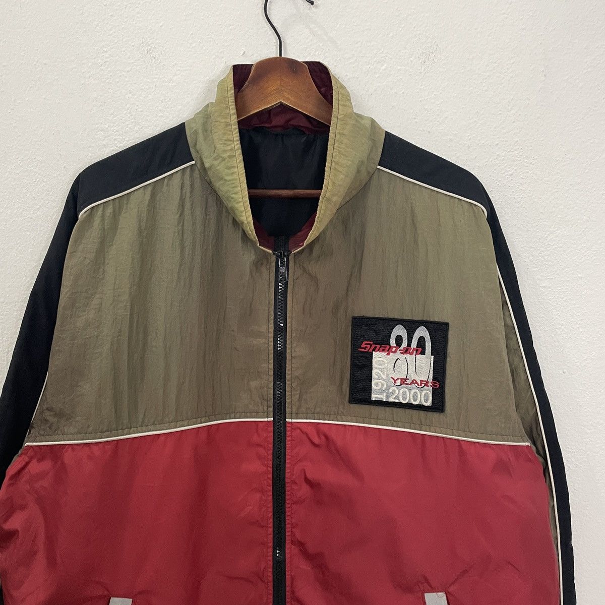 Japanese Brand Vintage Snap-on Big Logo Racing Jacket Size US XL / EU 56 / 4 - 9 Thumbnail