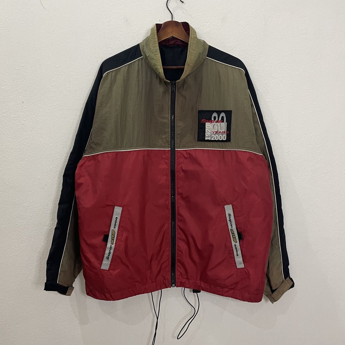 Japanese Brand Vintage Snap-on Big Logo Racing Jacket Size US XL / EU 56 / 4 - 6 Thumbnail