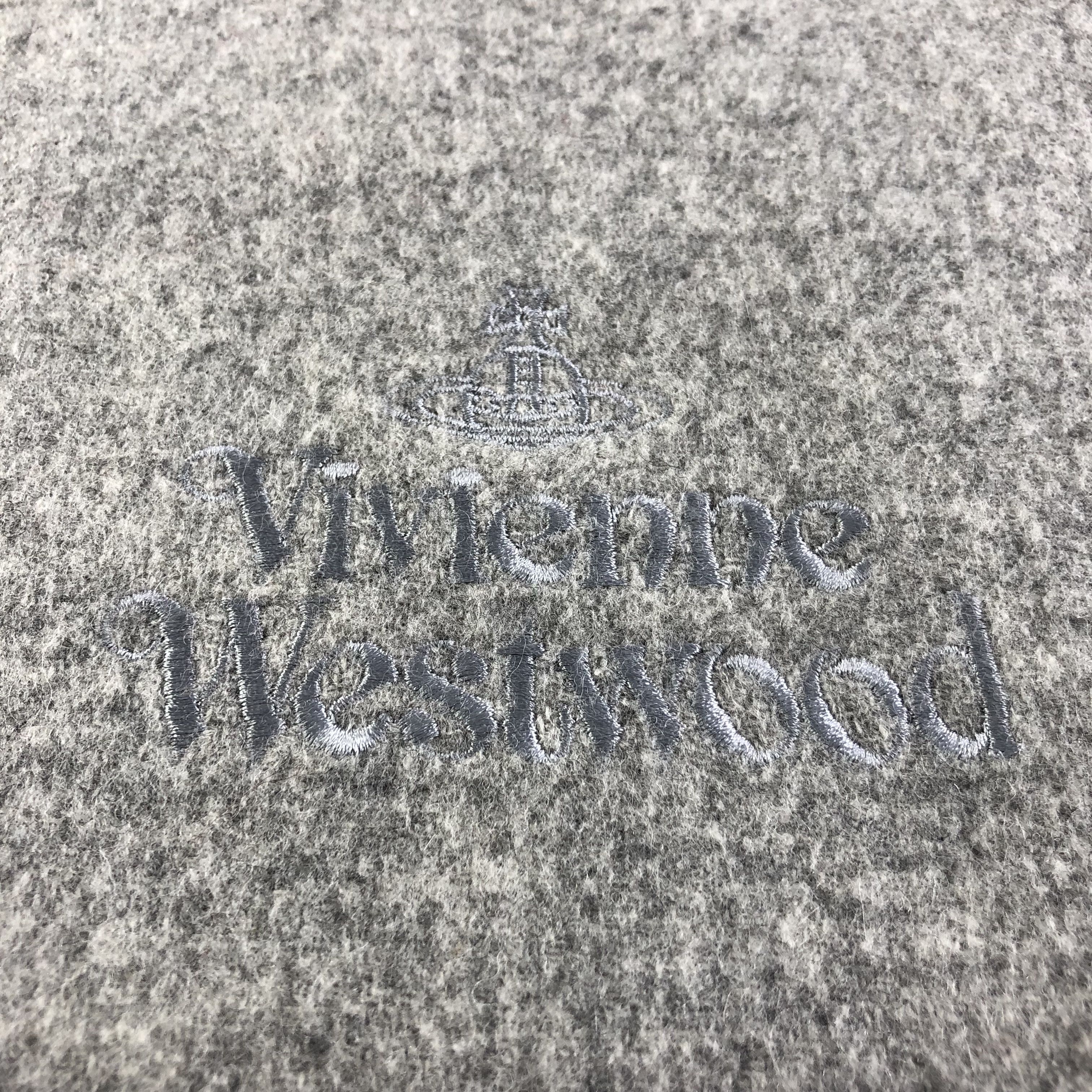 Vivienne Westwood Vivienne Westwood Wool Scarf Muffler V1794 Size ONE SIZE - 4 Thumbnail