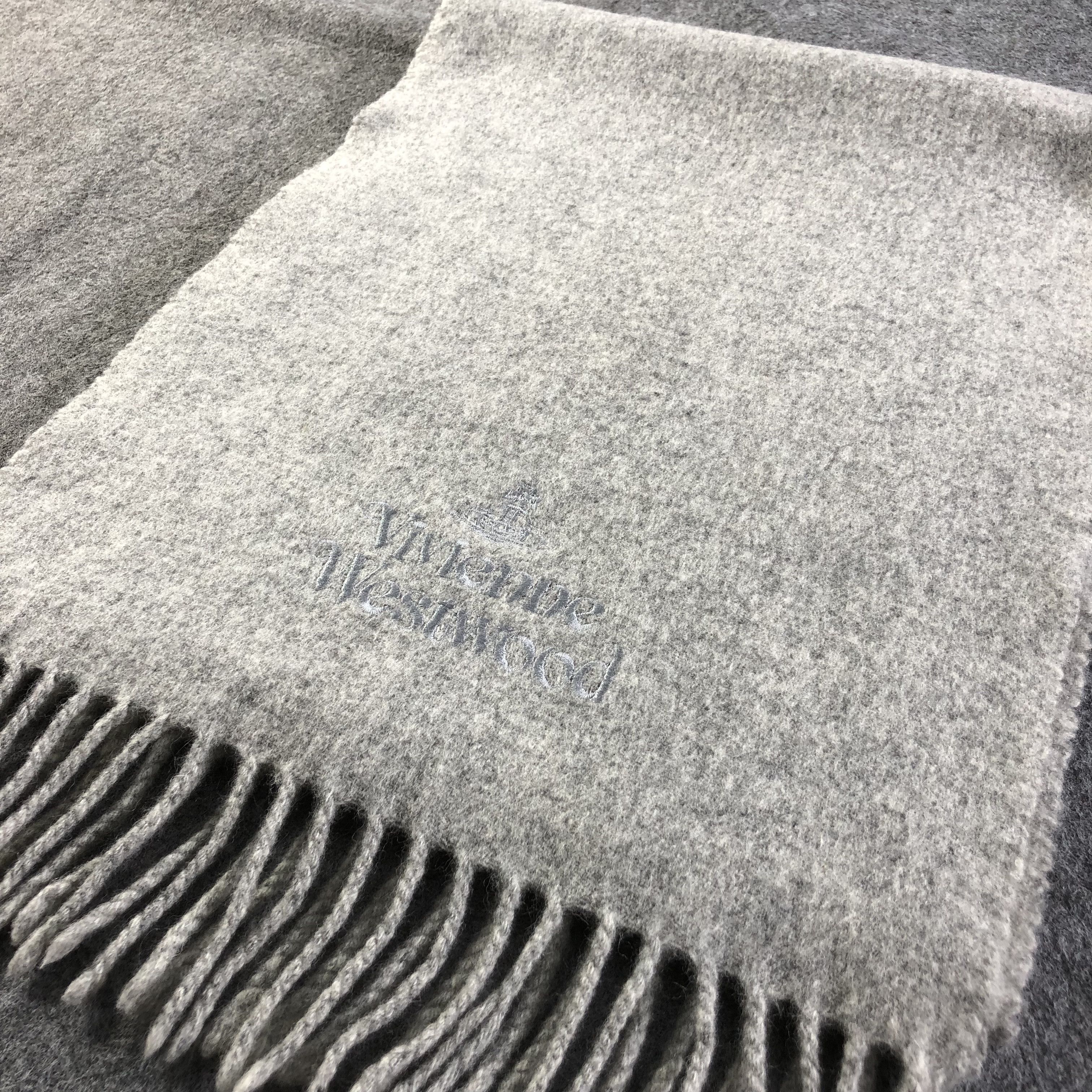 Vivienne Westwood Vivienne Westwood Wool Scarf Muffler V1794 Size ONE SIZE - 2 Thumbnail