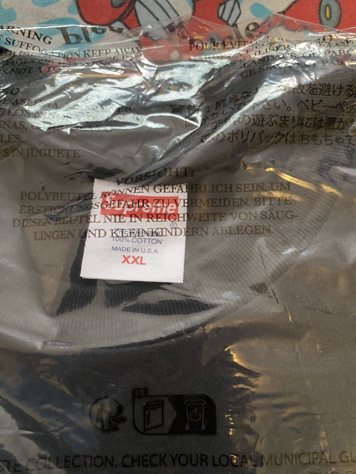 Supreme Supreme T-Rex Tee Size 2XL FW23 Black Size US XXL / EU 58 / 5 - 5 Thumbnail