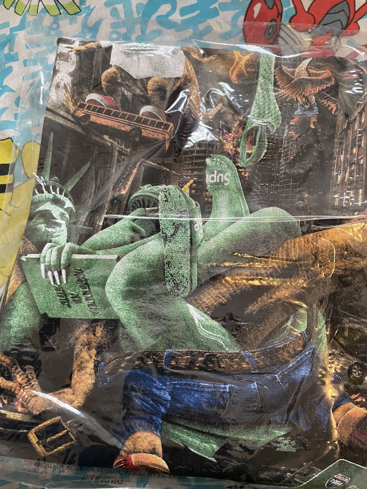 Supreme Supreme T-Rex Tee Size 2XL FW23 Black Size US XXL / EU 58 / 5 - 6 Thumbnail