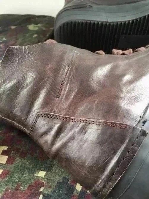 Cinzia Araia Italian Made Brown Leather Platform sneaker boots Size US 10 / EU 43 - 18 Thumbnail