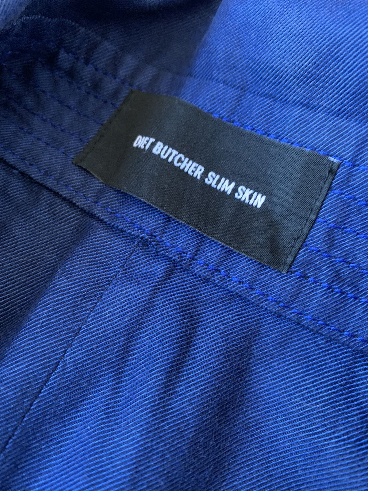 Diet Butcher Slim Skin New $700 Japan made long reversible Trench coat Size US S / EU 44-46 / 1 - 7 Thumbnail