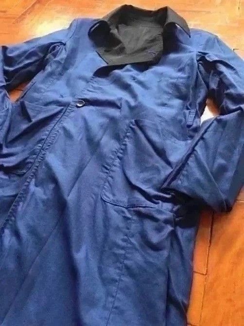 Diet Butcher Slim Skin New $700 Japan made long reversible Trench coat Size US S / EU 44-46 / 1 - 19 Thumbnail