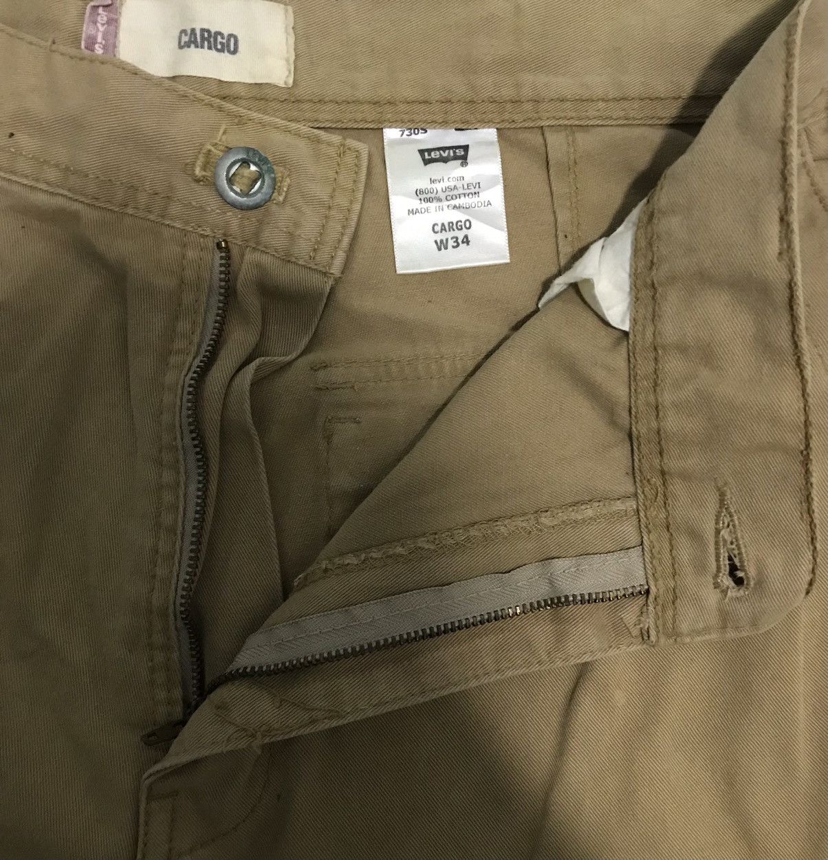 Levi's LEVI’S CARGO SHORT PANTS Size US 36 / EU 52 - 10 Thumbnail