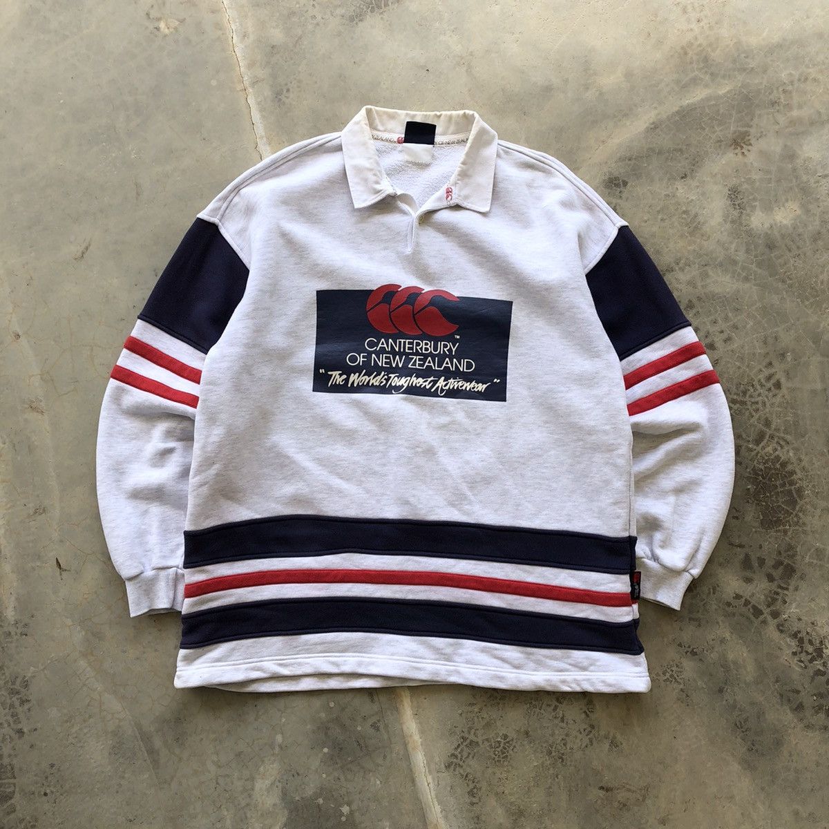 CANTERBURY Of New Zealand Polo Sweatshirt