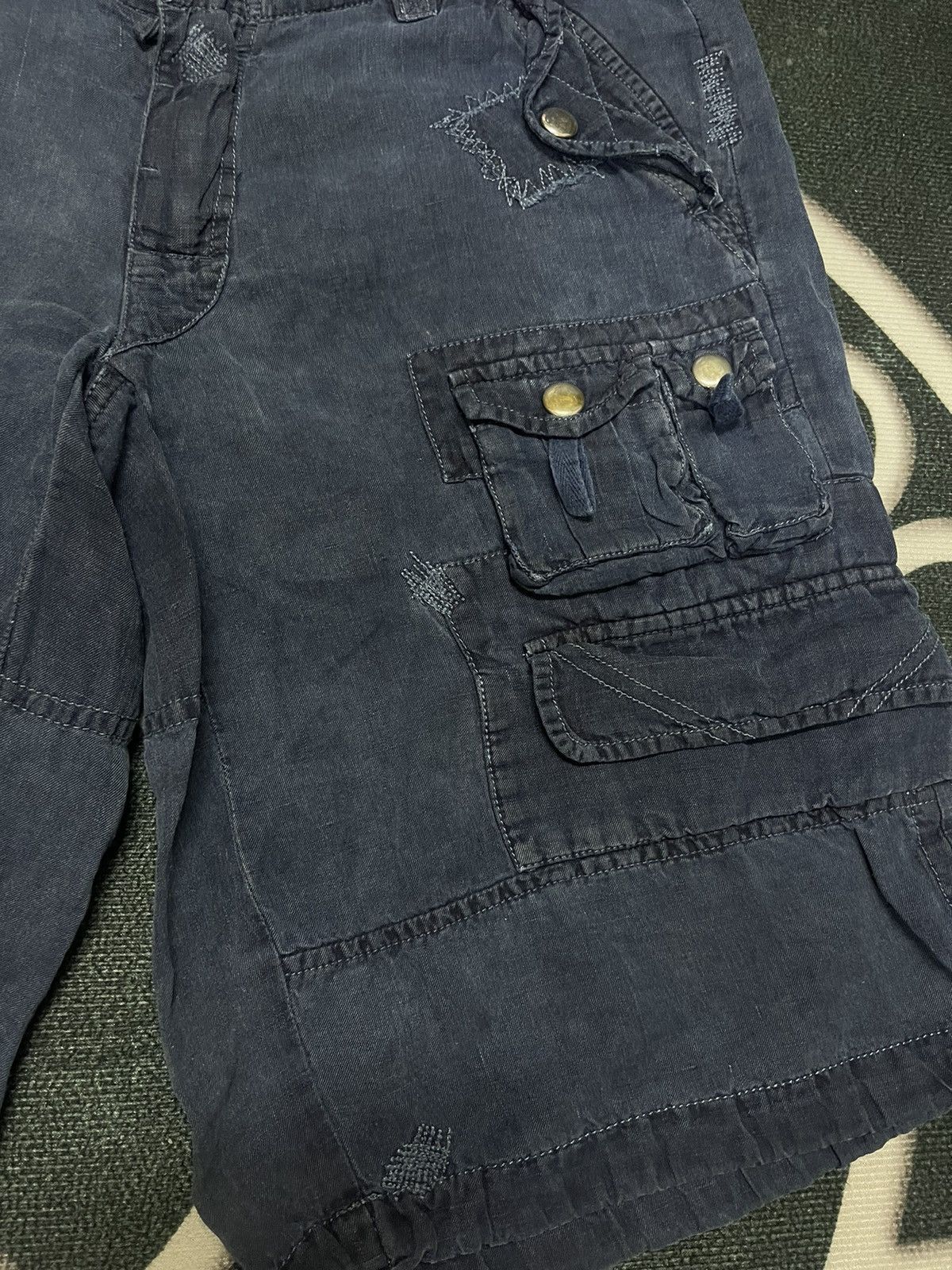 Polo Ralph Lauren Polo ralph lauren linen silk short tactical pocket Size US 32 / EU 48 - 5 Thumbnail