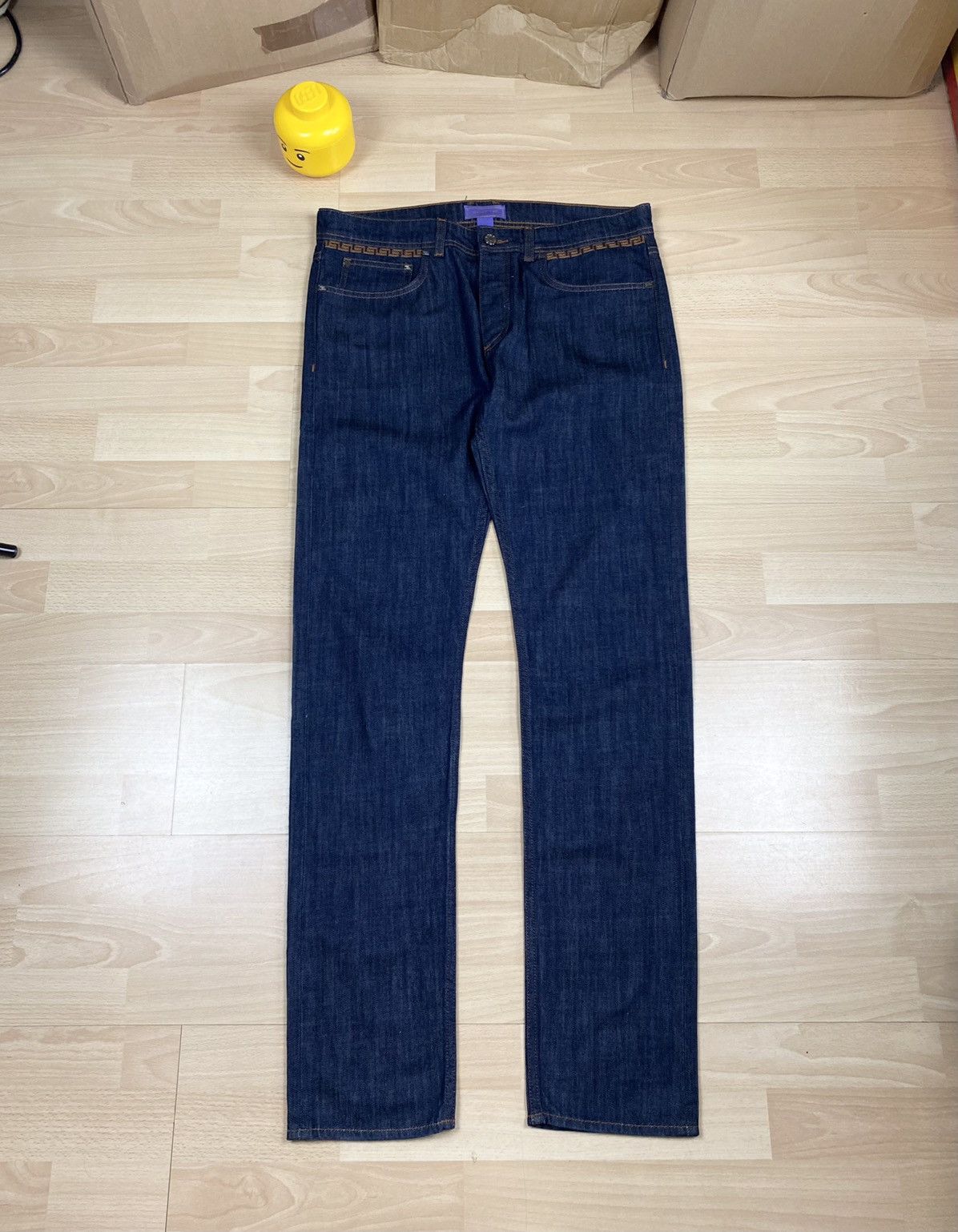 H&M × Versace Versace H&M Denim Pants Size US 33 - 1 Thumbnail