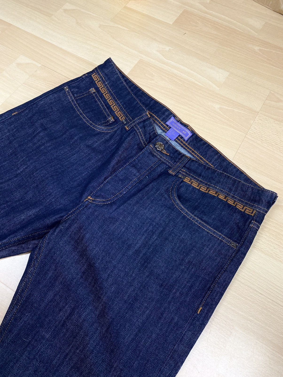 H&M × Versace Versace H&M Denim Pants Size US 33 - 2 Thumbnail