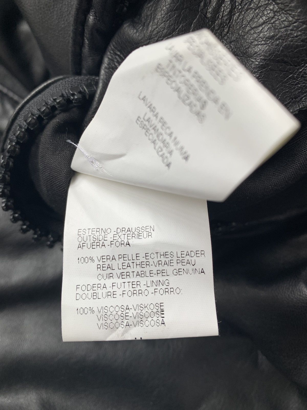 Pal Zileri $4000 calfskin puffer jacket with detachable foxfur collar Size US M / EU 48-50 / 2 - 18 Thumbnail