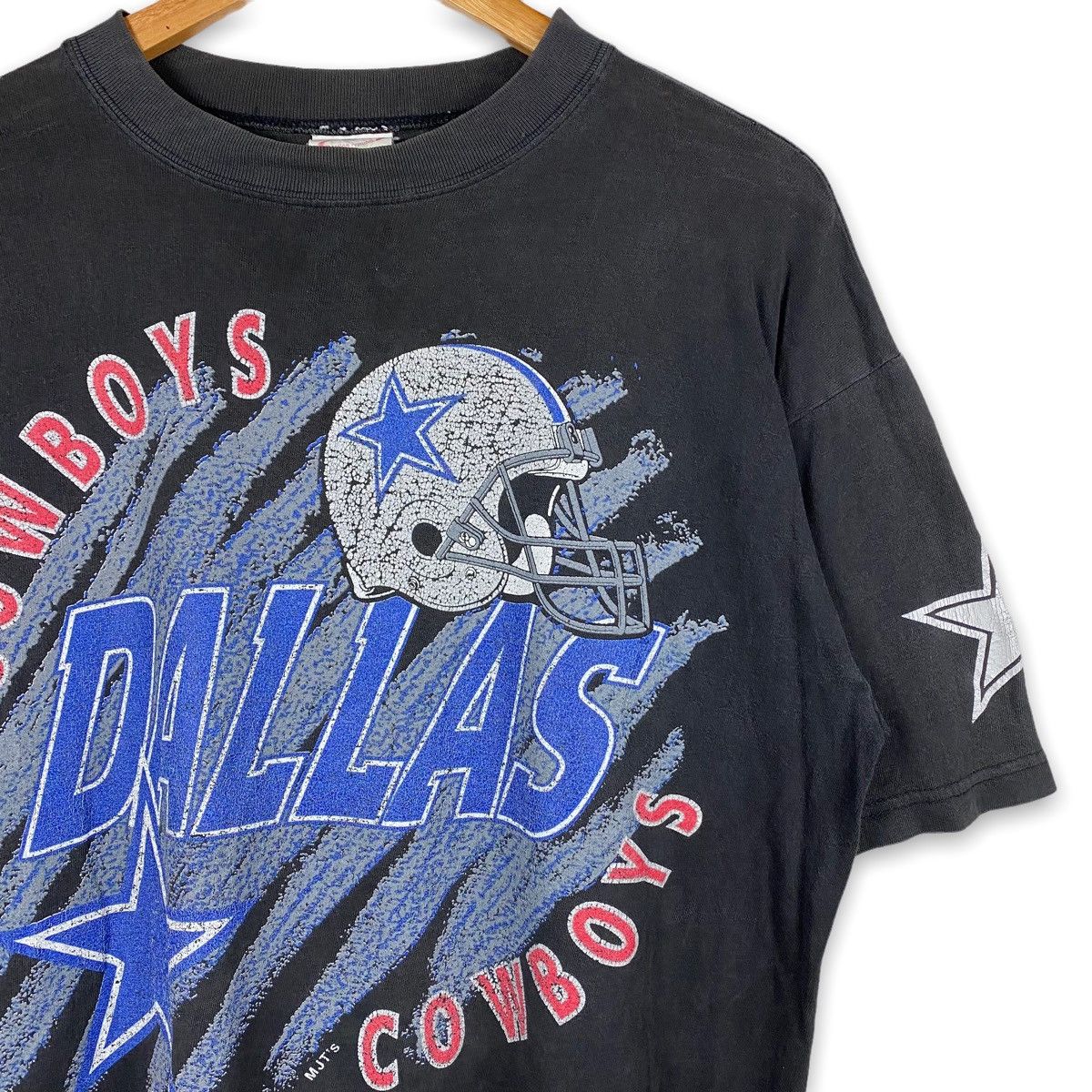 NFL × Vintage VINTAGE 90's NFL DALLAS COWBOYS T SHIRT Size US M / EU 48-50 / 2 - 2 Thumbnail