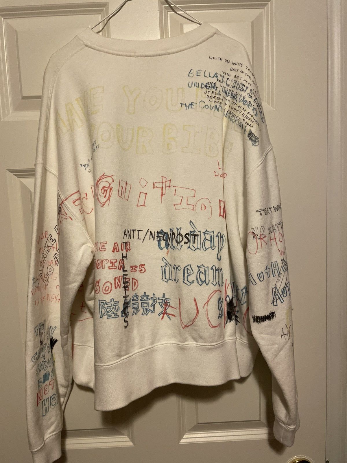 Yeezy Yeezy season 5 graffiti sweatshirt Sz m Size US M / EU 48-50 / 2 - 6 Thumbnail