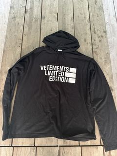 Vetements Limited Edition Hoodie For Sale - William Jacket