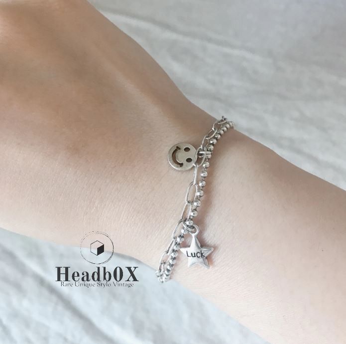 Jewelry Smiling Face Bracelet Size ONE SIZE - 5 Thumbnail