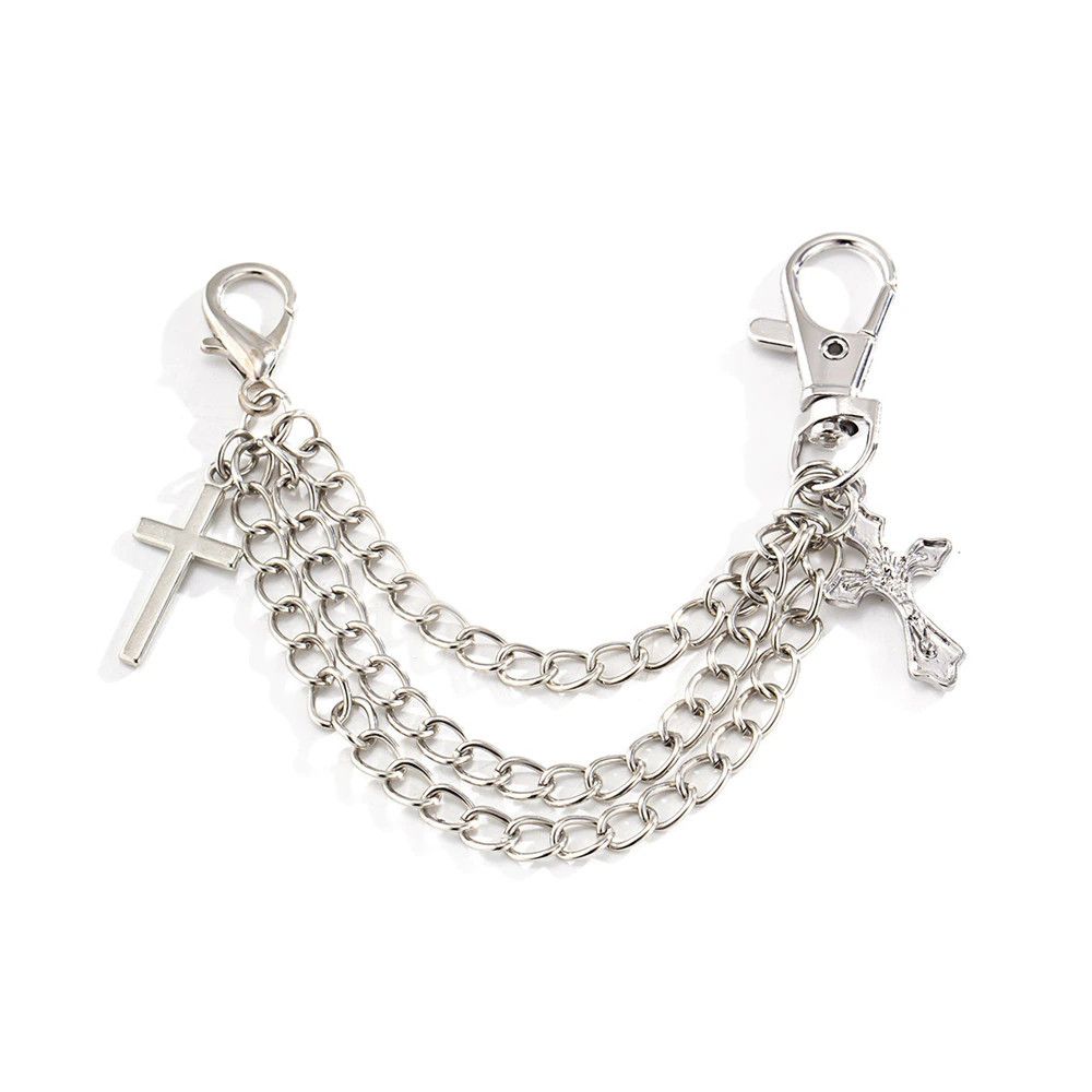 Jewelry Chain Cross Tassel Pendant Boot Size ONE SIZE - 2 Thumbnail