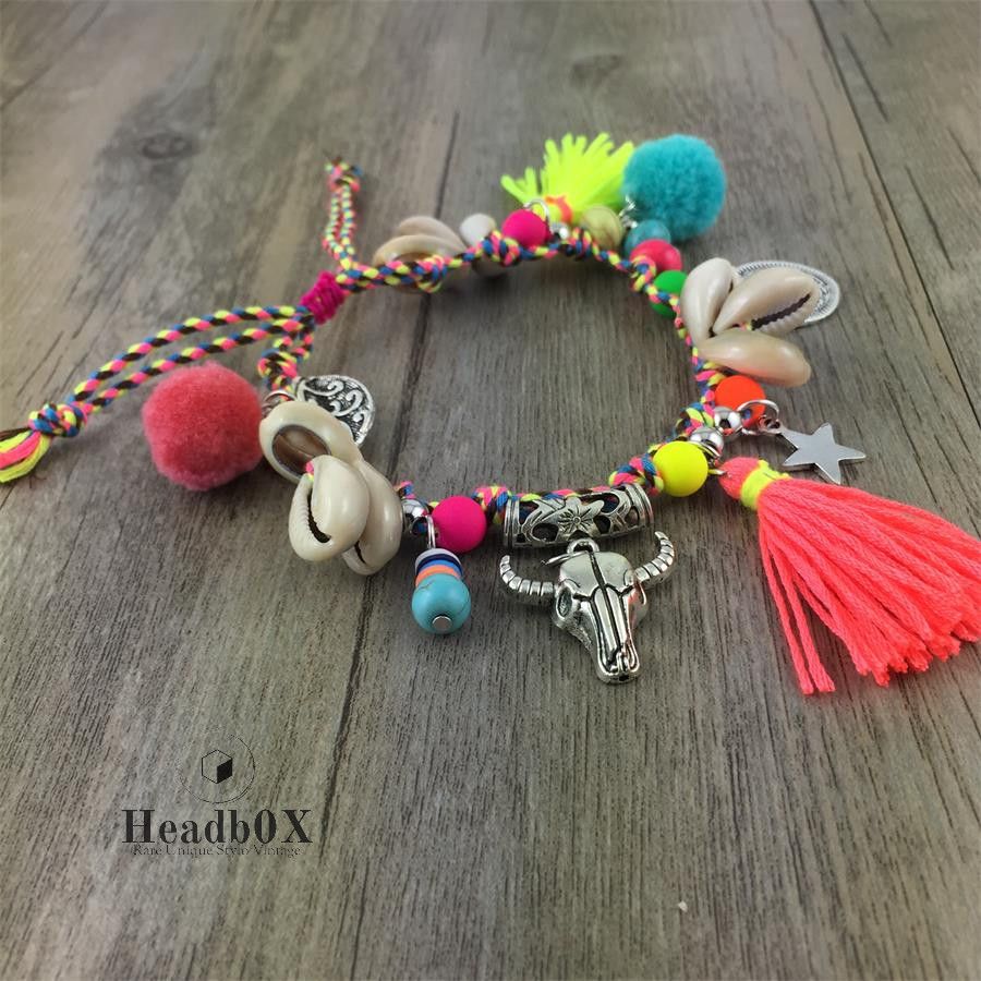 Handmade Beach Bohemian Hippie Style Bracelet Size ONE SIZE - 2 Thumbnail
