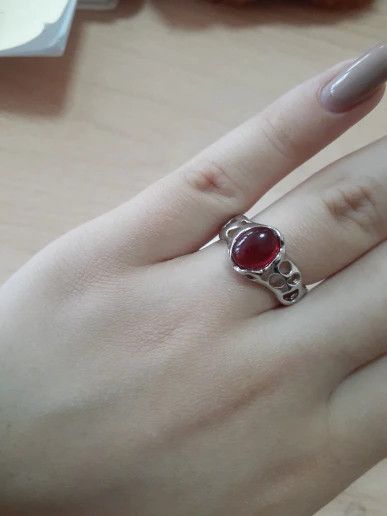 Jewelry New Irregular Oval Crystal Zircon Ring Size ONE SIZE - 5 Thumbnail