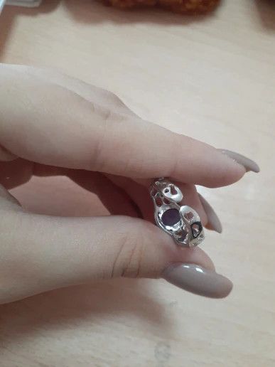 Jewelry New Irregular Oval Crystal Zircon Ring Size ONE SIZE - 6 Thumbnail