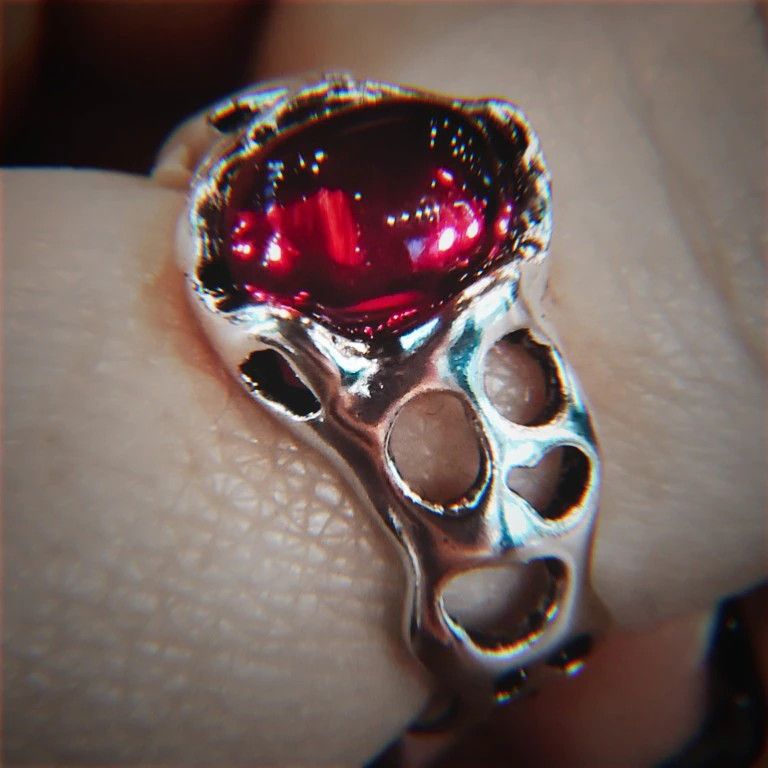 Jewelry New Irregular Oval Crystal Zircon Ring Size ONE SIZE - 1 Thumbnail