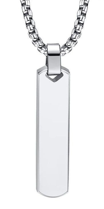 Jewelry Initial Bar Necklace Size ONE SIZE - 1 Thumbnail