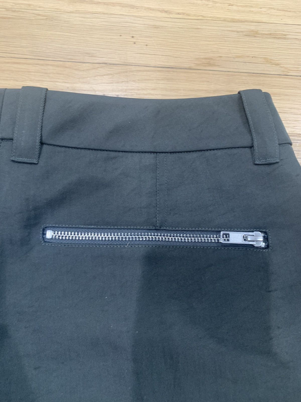Designer Helmut Lang Flight Twill Zipper Pants Size US 34 / EU 50 - 8 Thumbnail