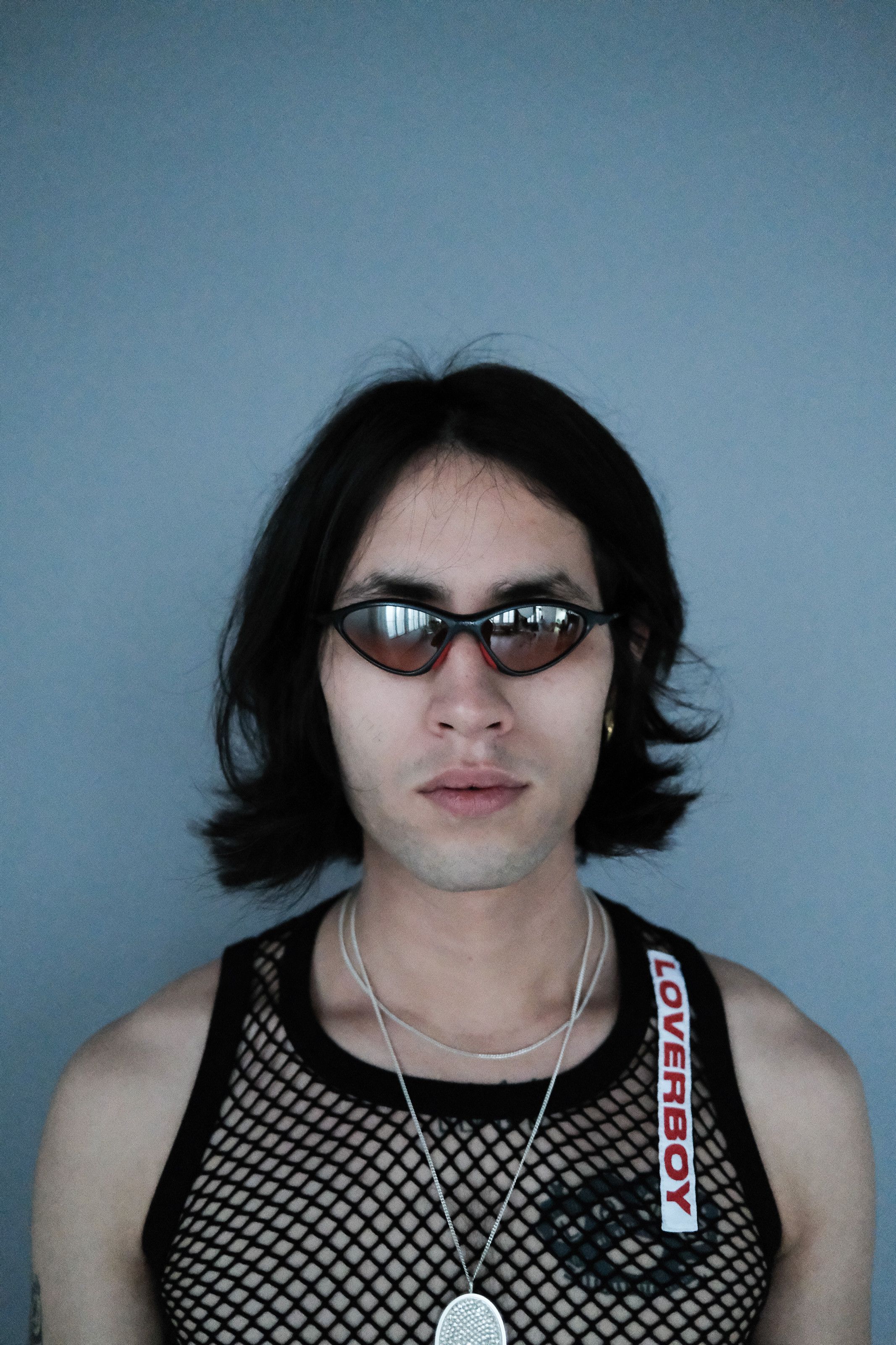RLX Ralph Lauren × Ralph Lauren Ralph Lauren RLX Polo Sport '90s Black/Red Lens Sunglasses Size ONE SIZE - 3 Thumbnail