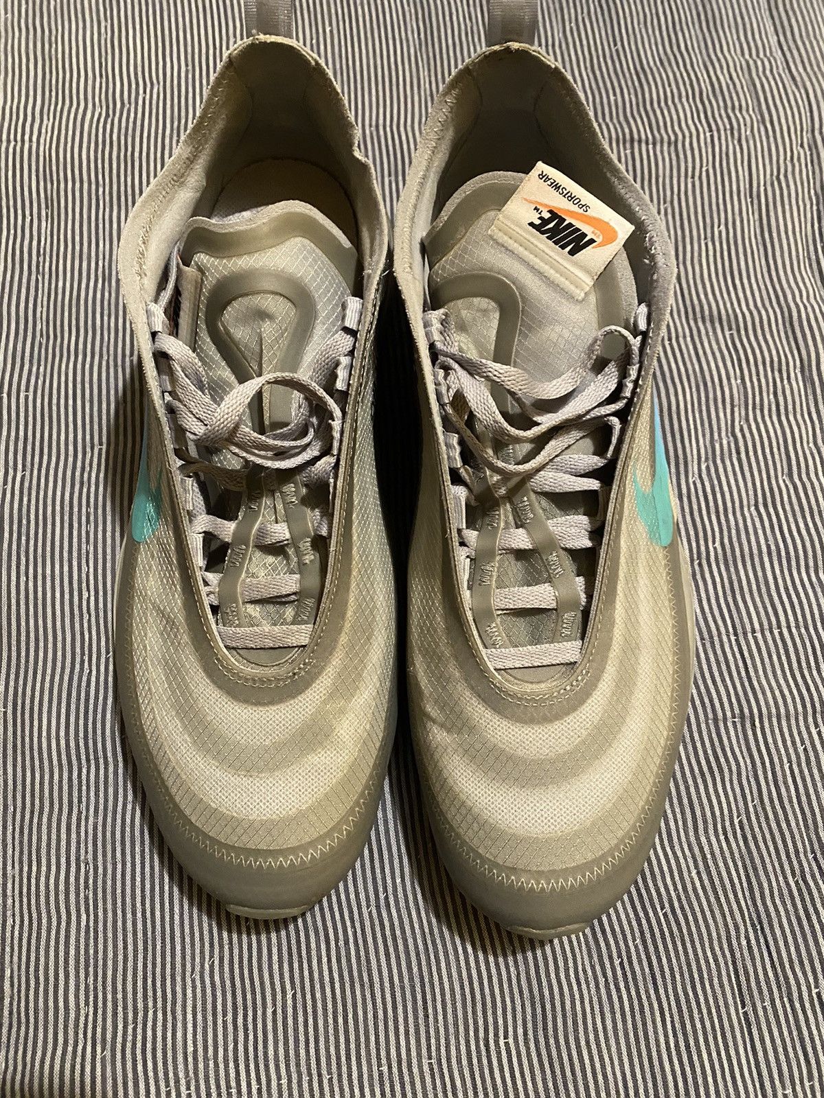 Nike Off White X Air Max 97 Menta Grailed