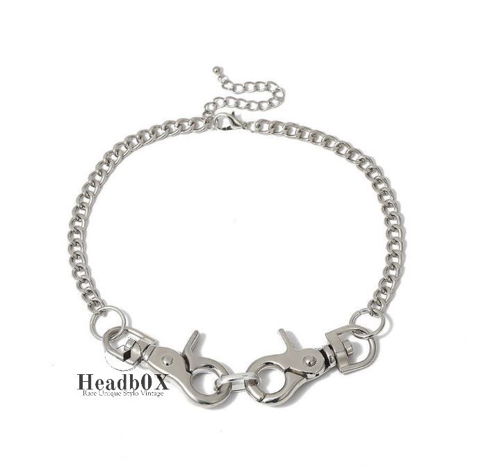 Japanese Brand Exaggerated Big Clasp Pendant Choker Necklace Size ONE SIZE - 3 Thumbnail
