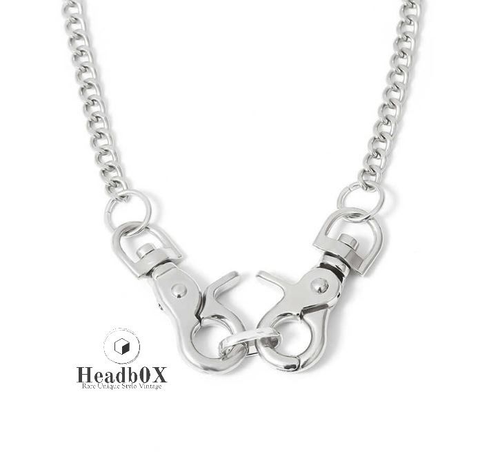 Japanese Brand Exaggerated Big Clasp Pendant Choker Necklace Size ONE SIZE - 4 Thumbnail