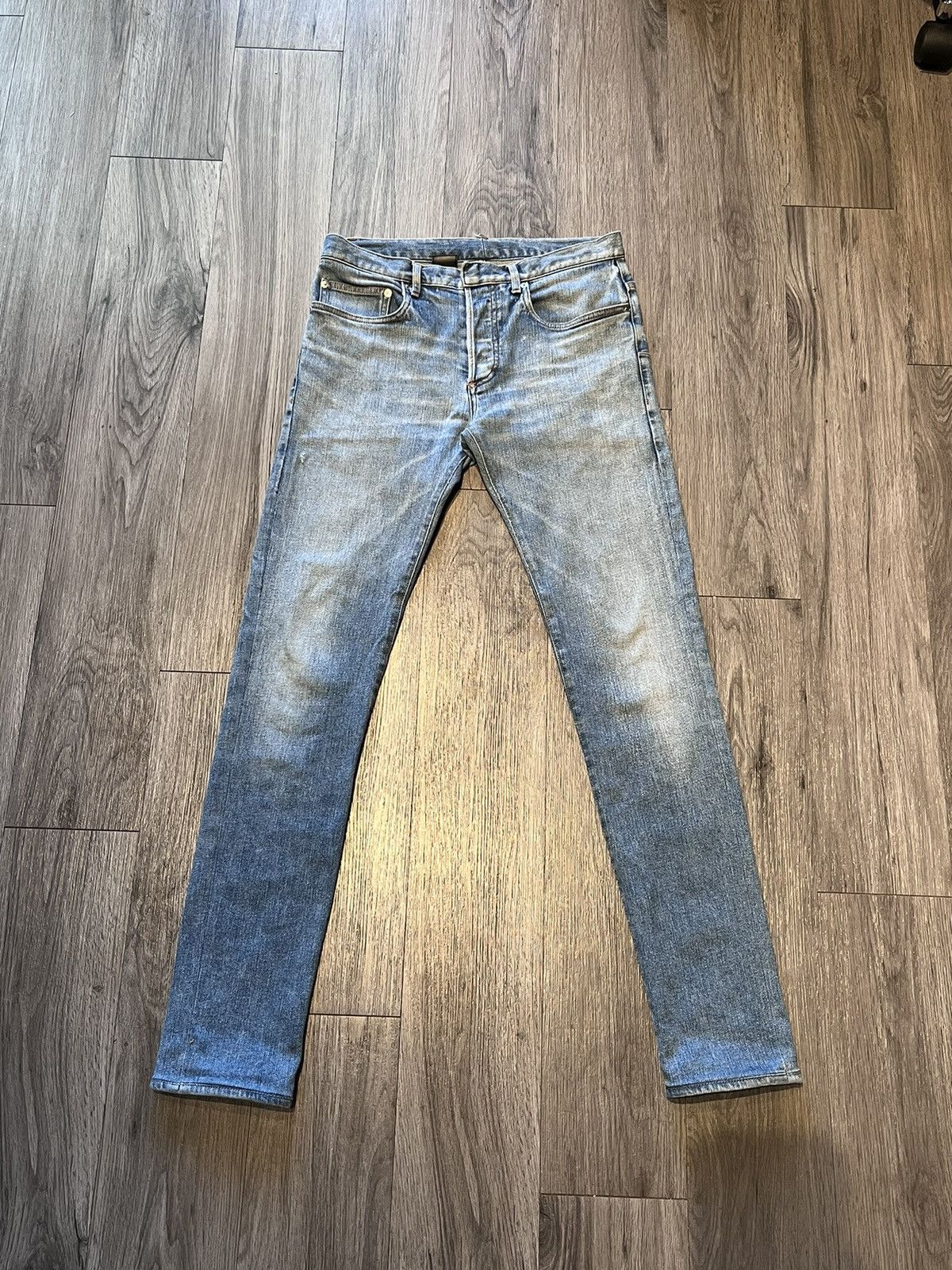 Dior Dior Homme Whiskered Light Blue Wash Jeans | Grailed