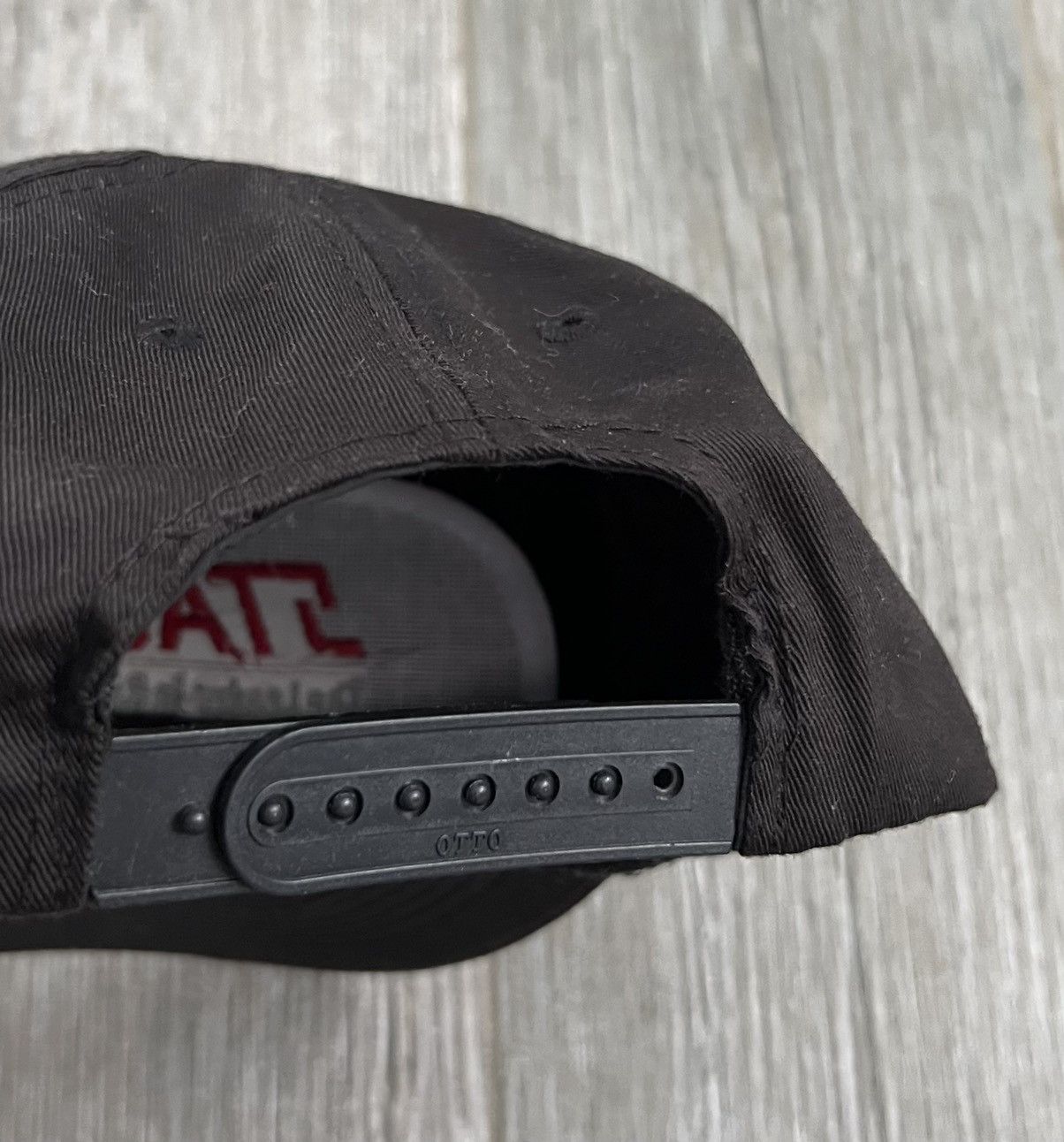 Vintage 1992 Stalker Radar Technology Vintage Black Embroidered Hat Size ONE SIZE - 5 Thumbnail