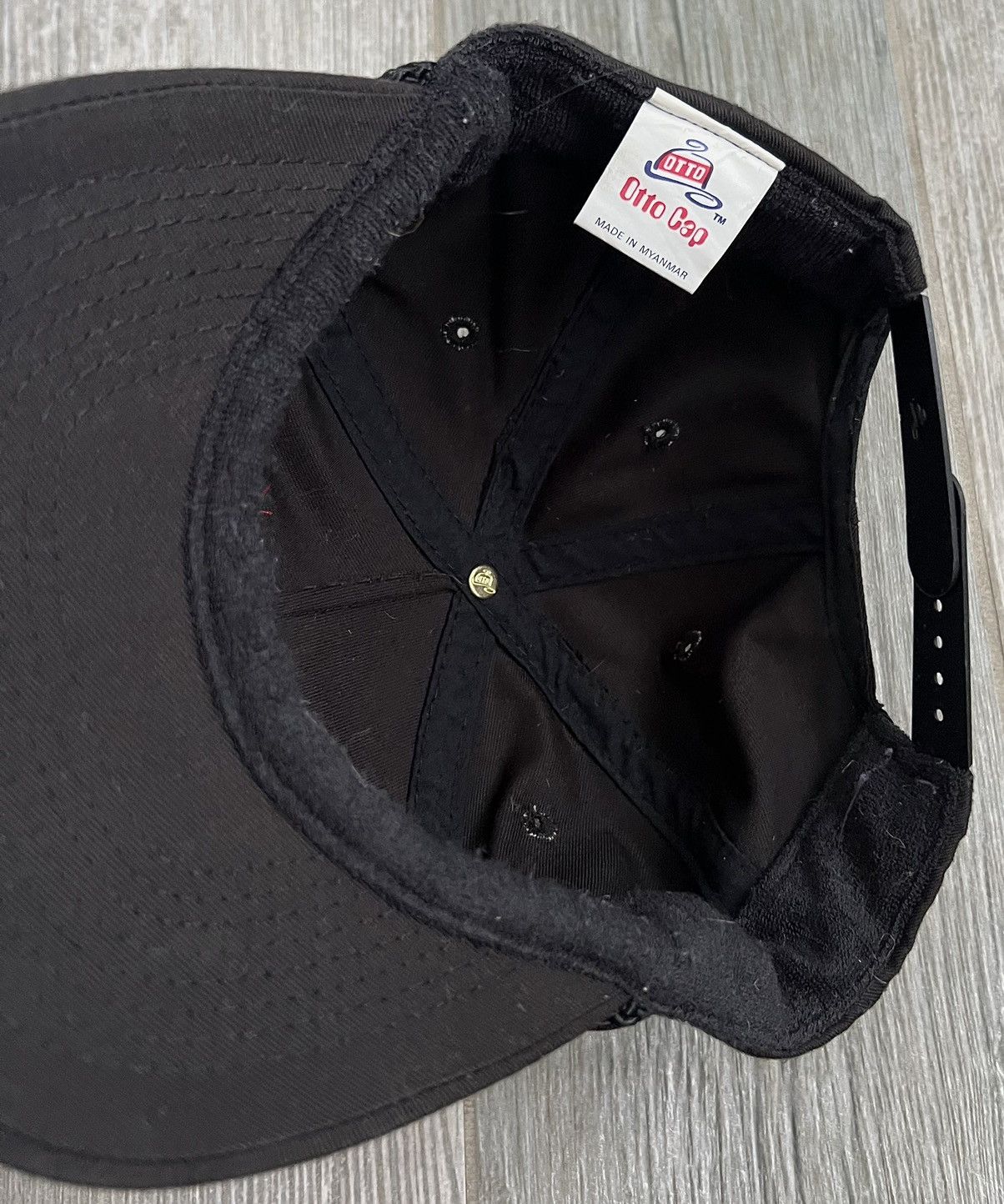 Vintage 1992 Stalker Radar Technology Vintage Black Embroidered Hat Size ONE SIZE - 4 Thumbnail