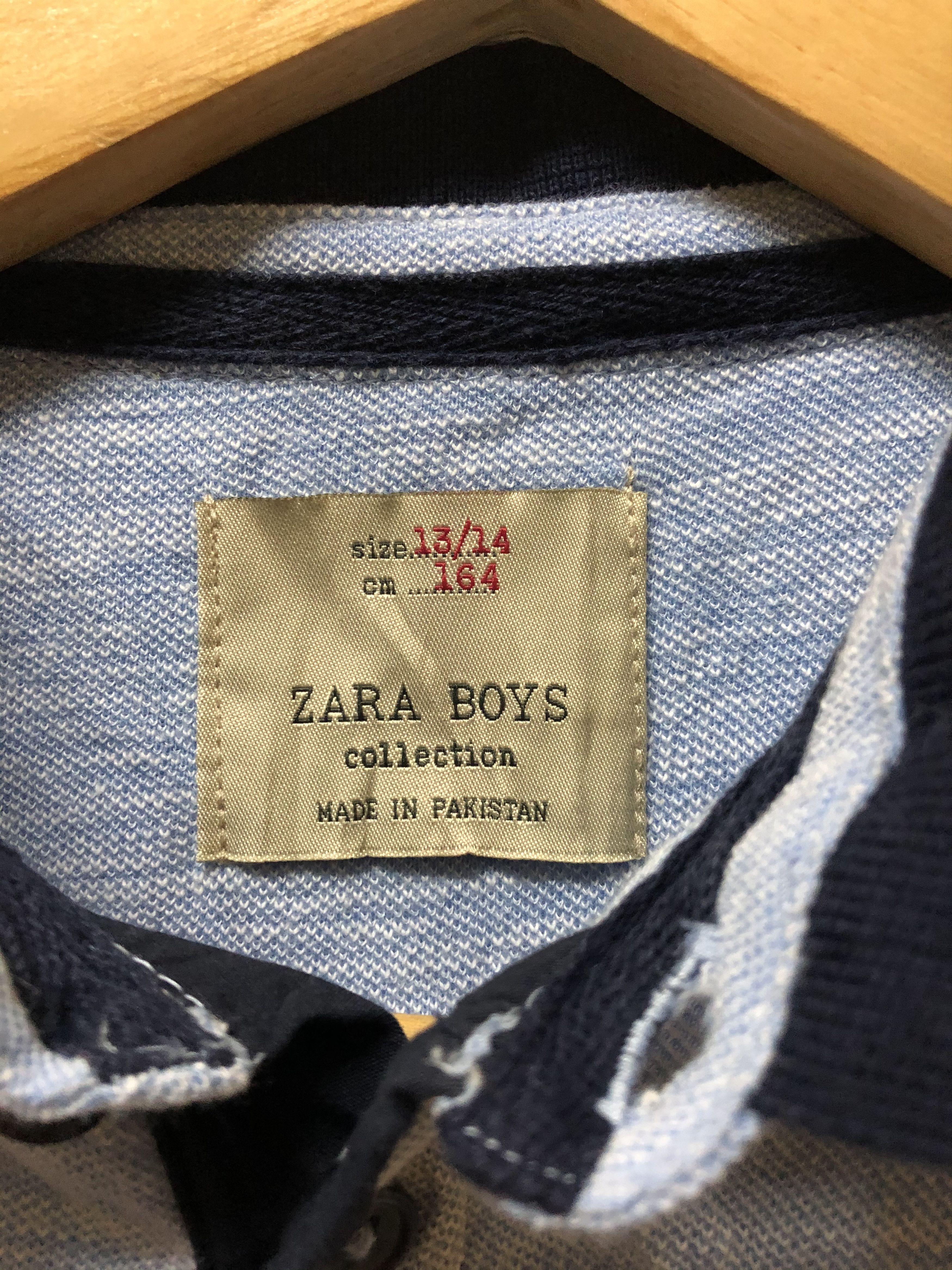 Zara Zara Boy Collection Collar Tshirt Size US S / EU 44-46 / 1 - 3 Thumbnail
