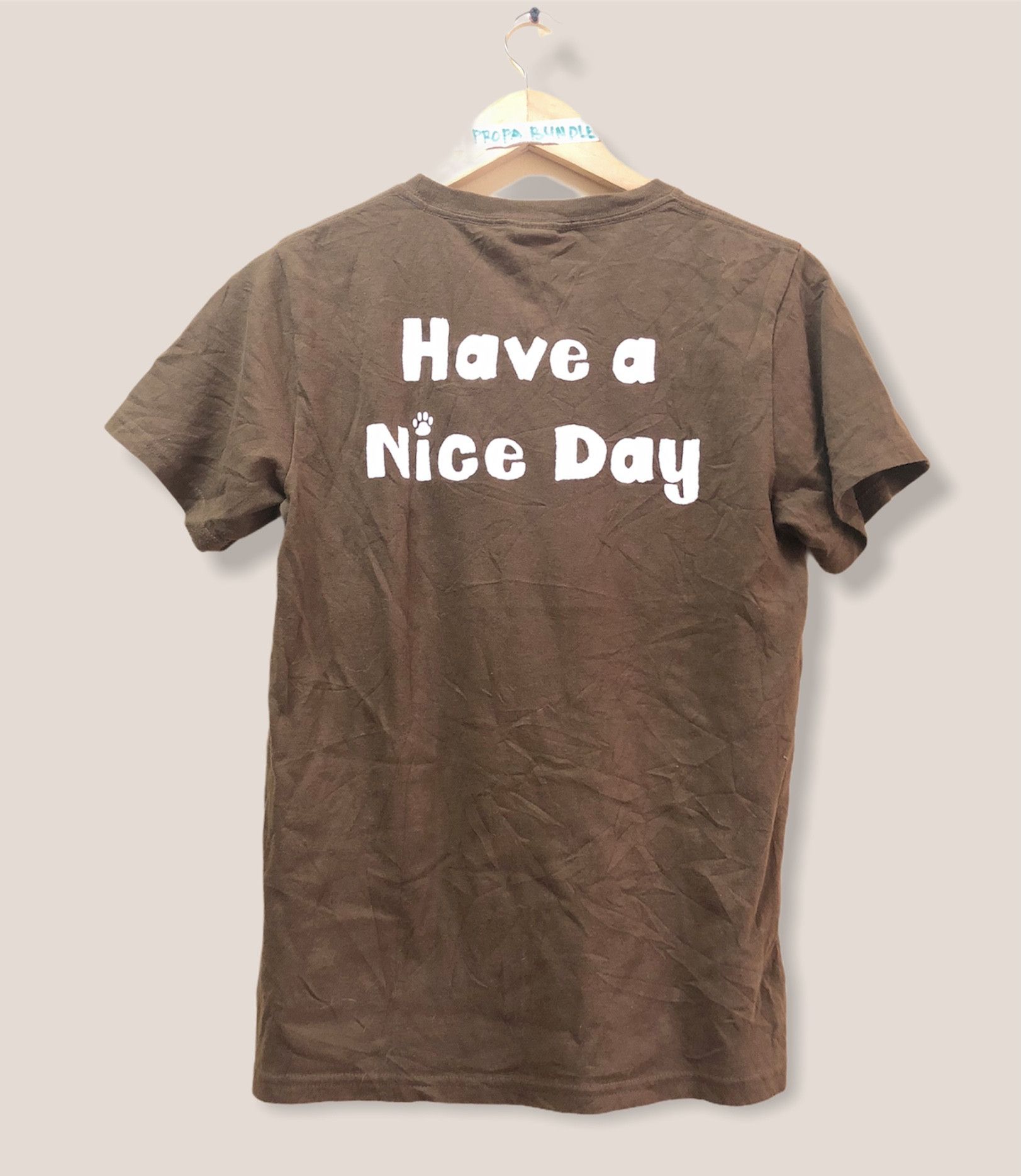 Japanese Brand Laundry Miaow Have A Nice Day Tshirt Size US S / EU 44-46 / 1 - 6 Thumbnail