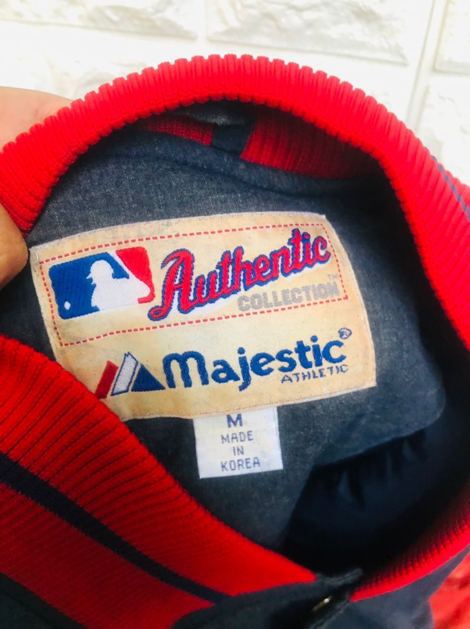 Japanese Brand × Vintage Vintage Indians Majestic Baseball Japanese Fashion Style Size US L / EU 52-54 / 3 - 8 Thumbnail