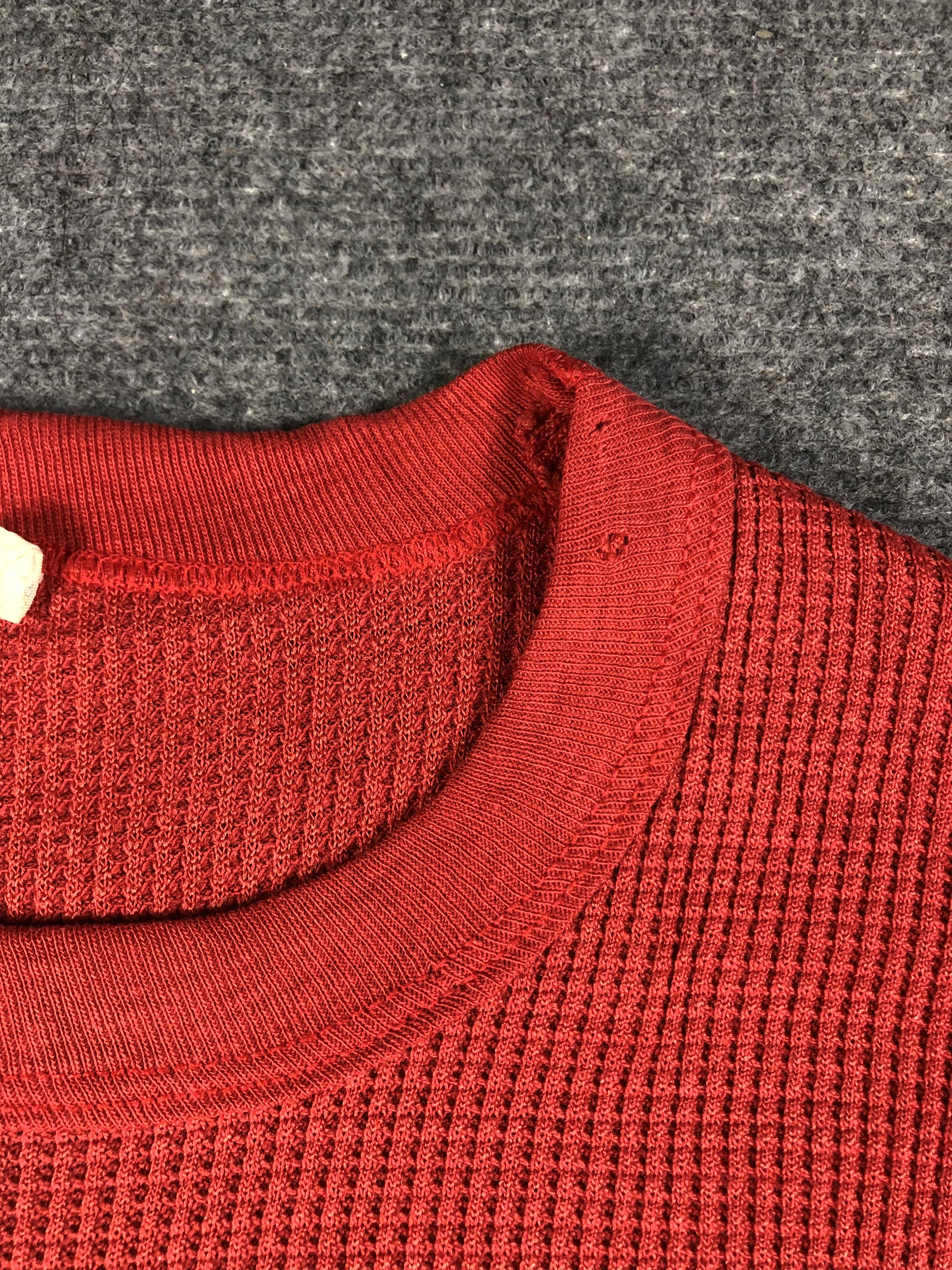 Fruit Of The Loom Vintage Plain Long Sleeve Size S / US 4 / IT 40 - 4 Thumbnail