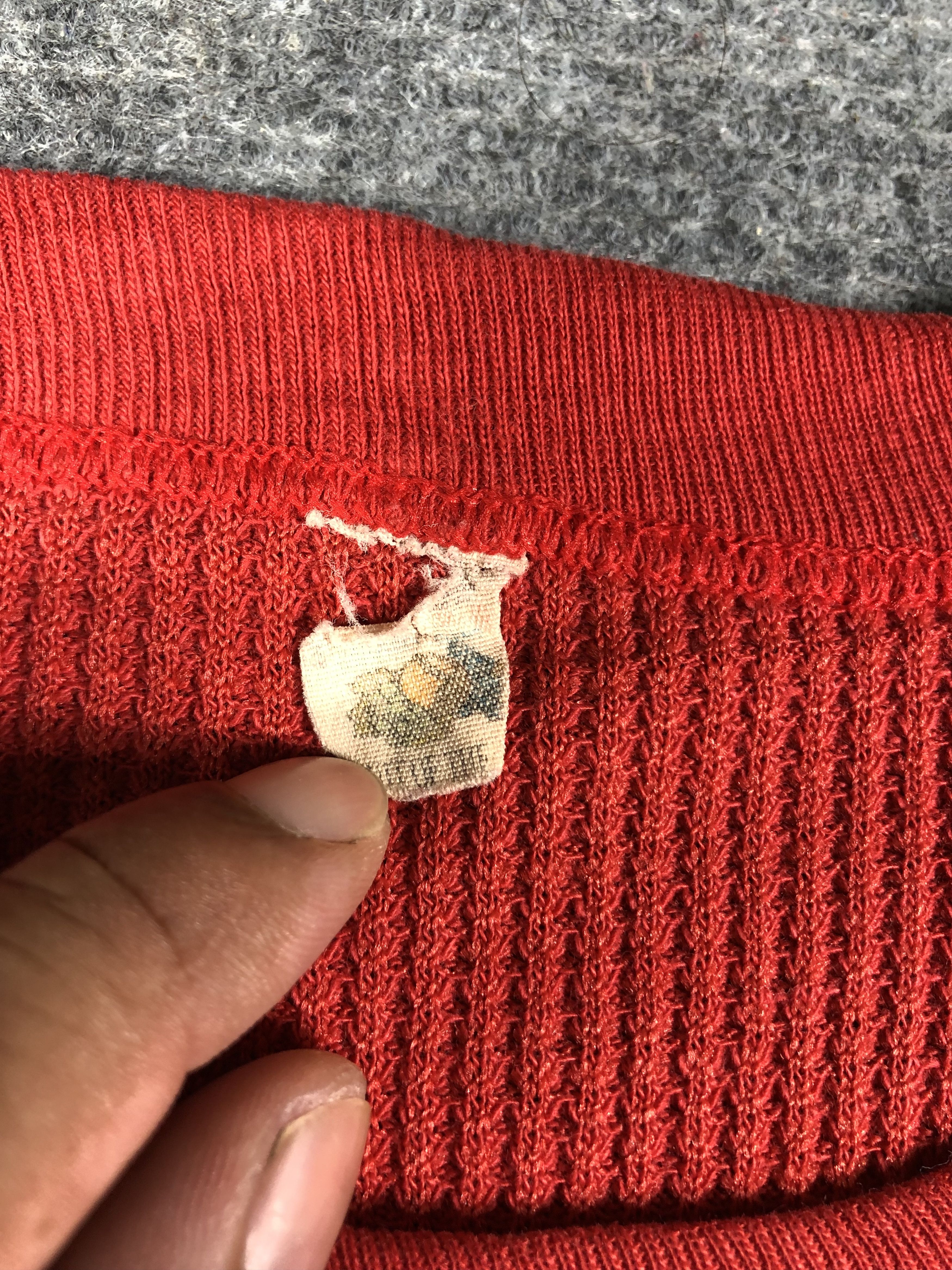 Fruit Of The Loom Vintage Plain Long Sleeve Size S / US 4 / IT 40 - 3 Thumbnail