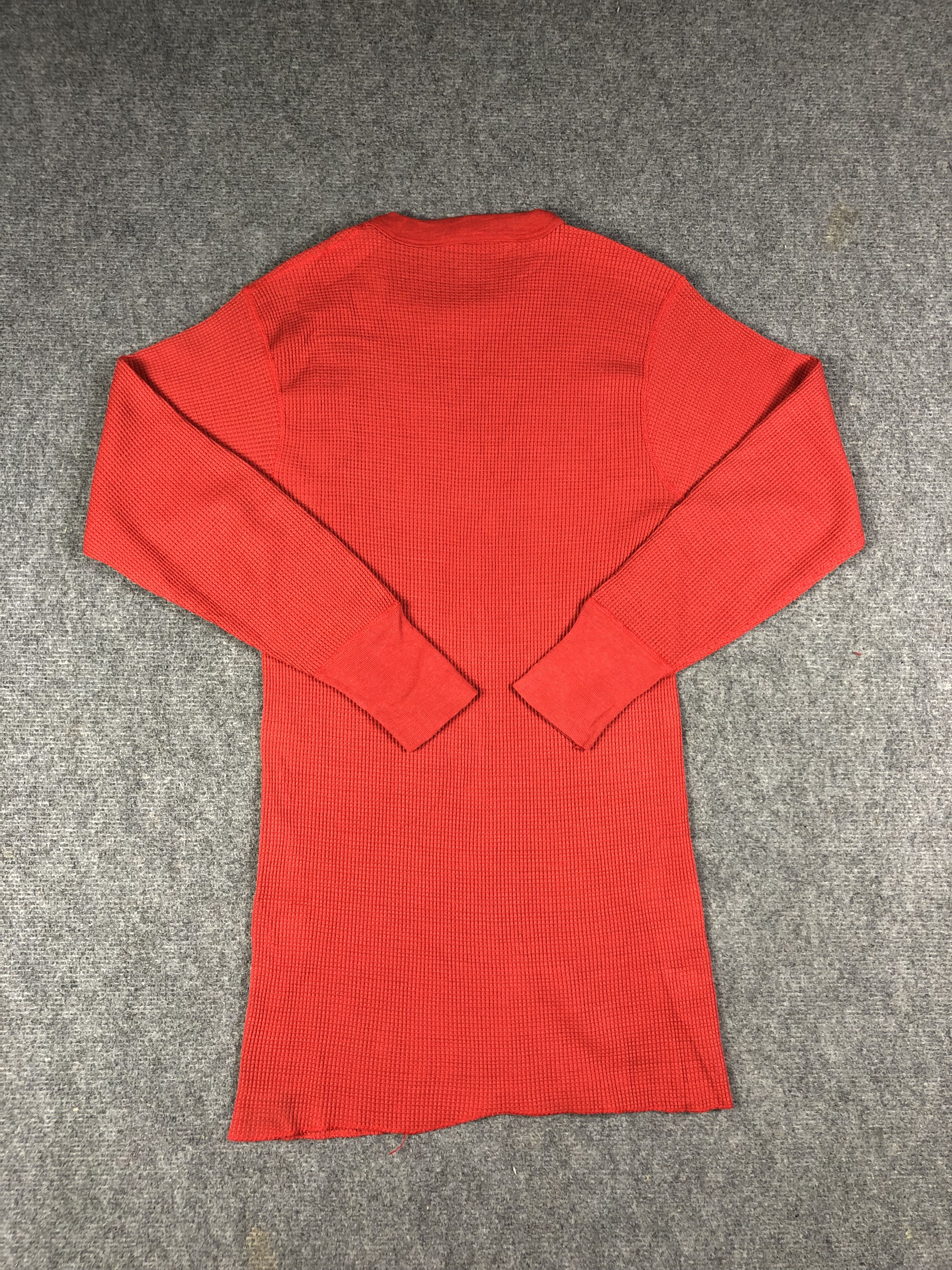 Fruit Of The Loom Vintage Plain Long Sleeve Size S / US 4 / IT 40 - 5 Thumbnail