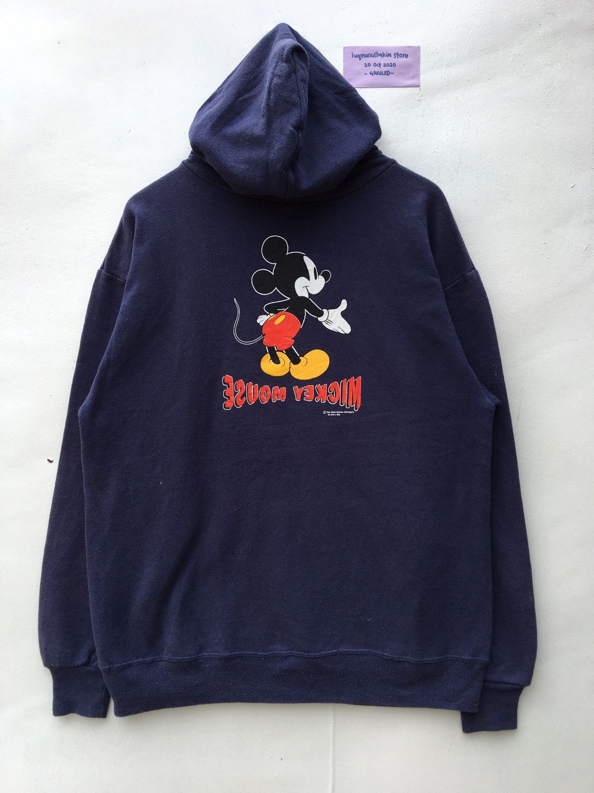 Mickey Mouse Vintage 90s Mickey Mouse Sweatshirt Hoodie by Walt Disney's Size US L / EU 52-54 / 3 - 9 Thumbnail