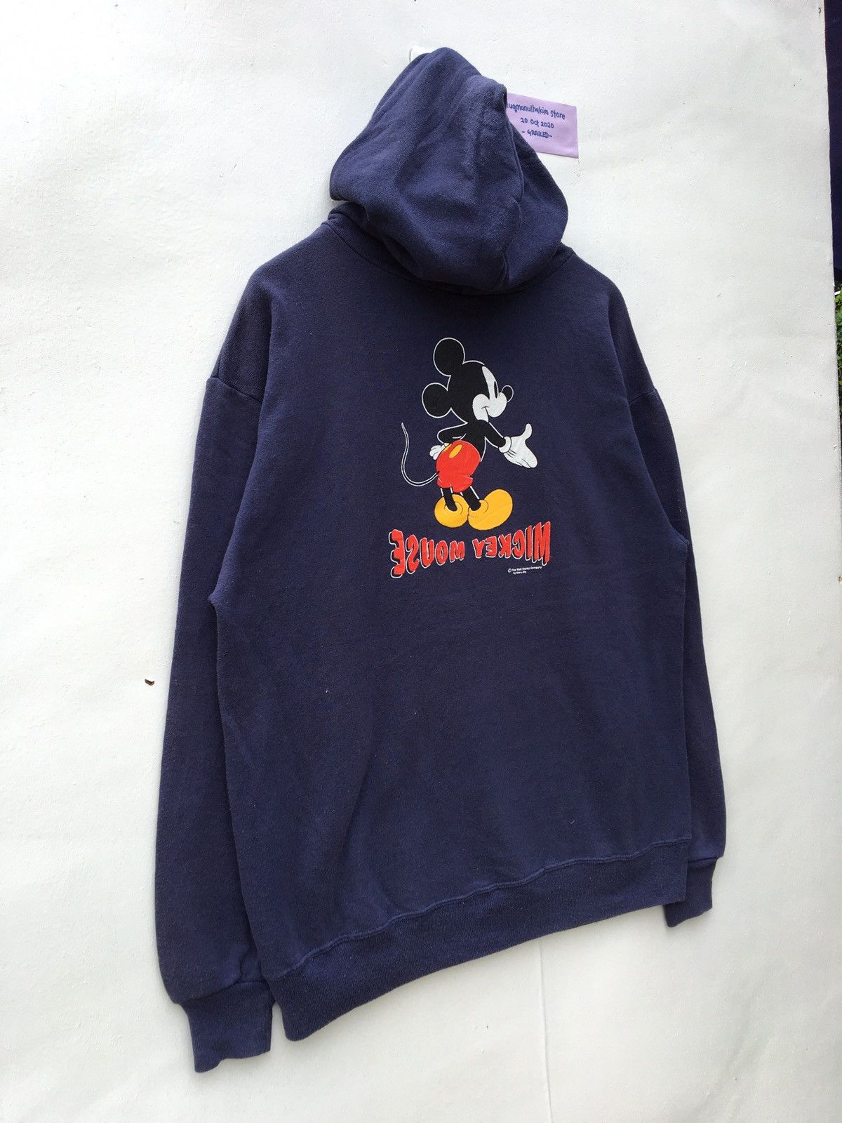 Mickey Mouse Vintage 90s Mickey Mouse Sweatshirt Hoodie by Walt Disney's Size US L / EU 52-54 / 3 - 11 Thumbnail