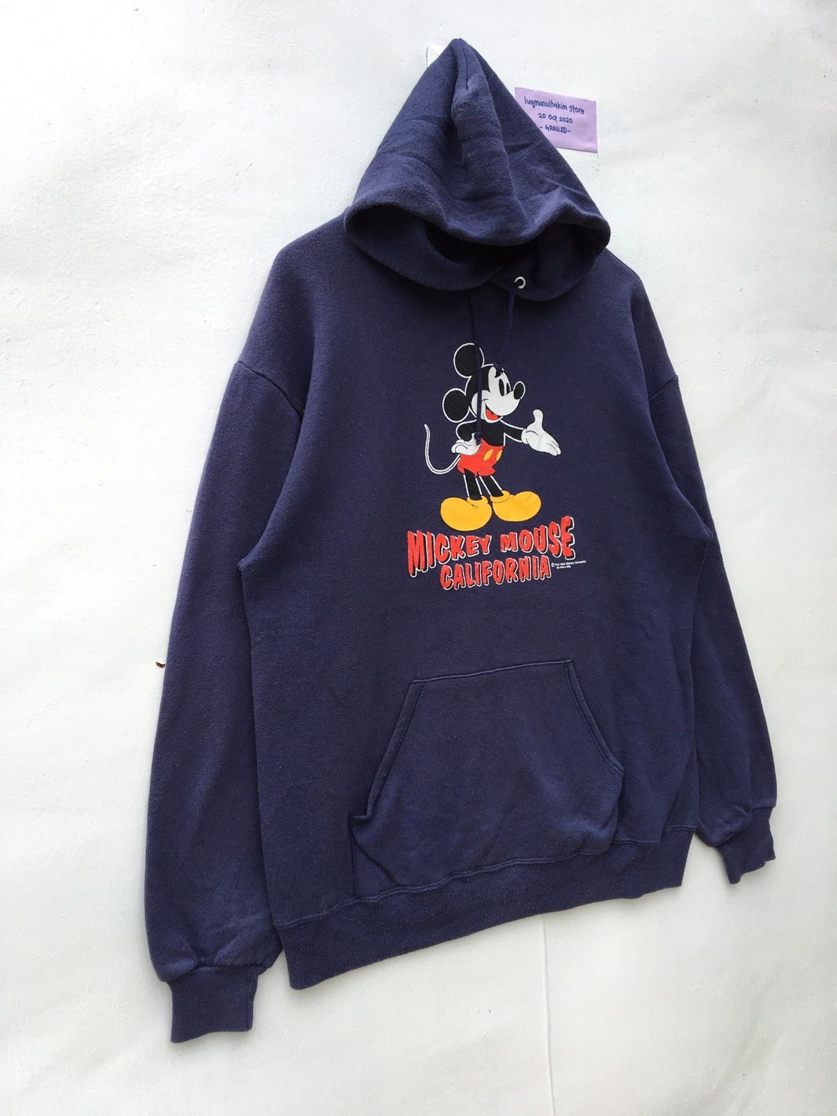 Mickey Mouse Vintage 90s Mickey Mouse Sweatshirt Hoodie by Walt Disney's Size US L / EU 52-54 / 3 - 4 Thumbnail