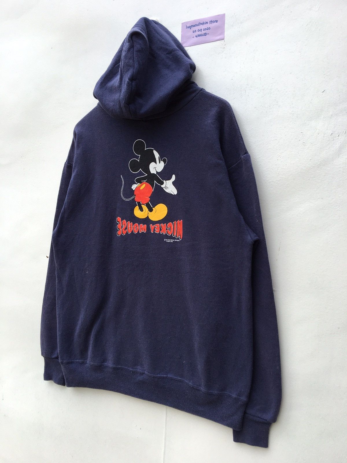 Mickey Mouse Vintage 90s Mickey Mouse Sweatshirt Hoodie by Walt Disney's Size US L / EU 52-54 / 3 - 10 Thumbnail