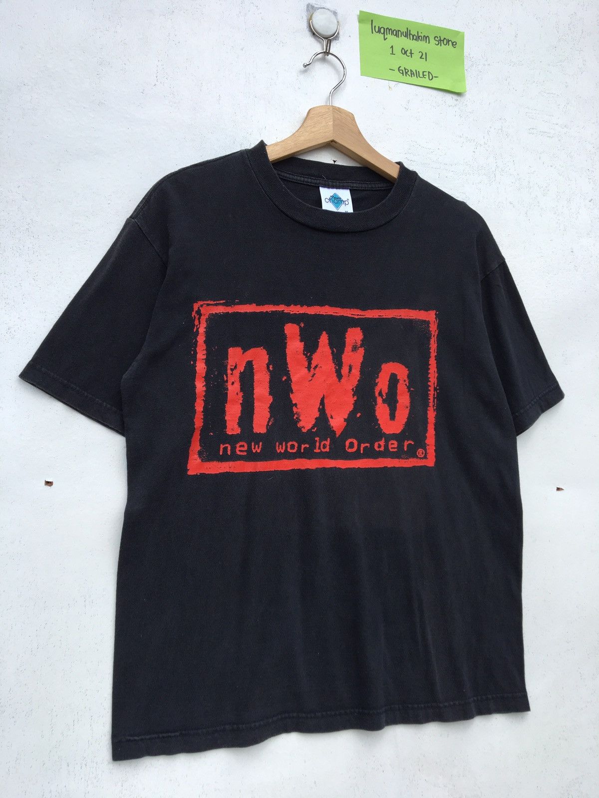Vintage Vtg 90s NWO/Wwf Wrestling New World Order Tee Size US M / EU 48-50 / 2 - 3 Thumbnail