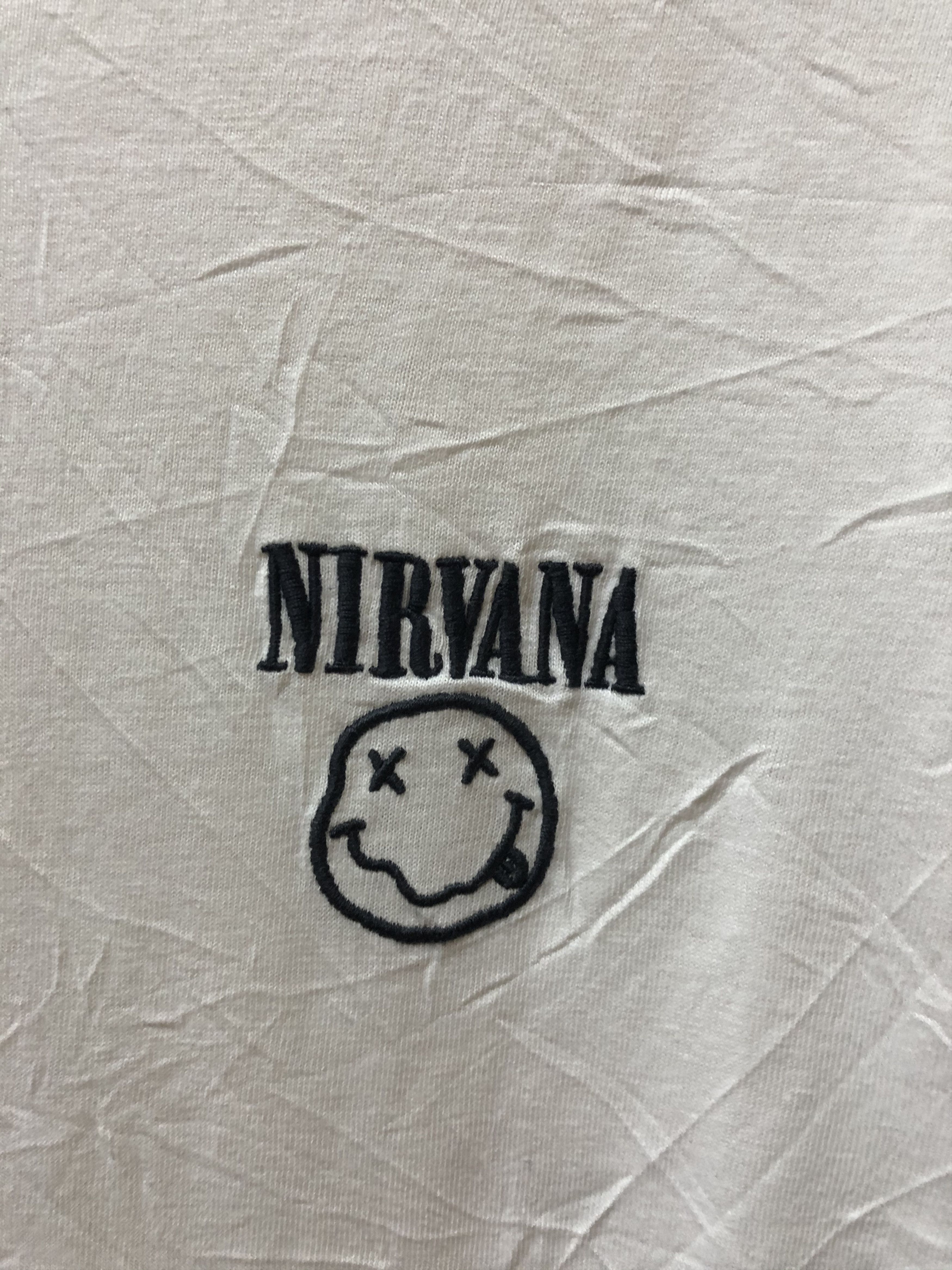 Band Tees Nirvana Grunge Band Tshirt Size US XL / EU 56 / 4 - 2 Thumbnail