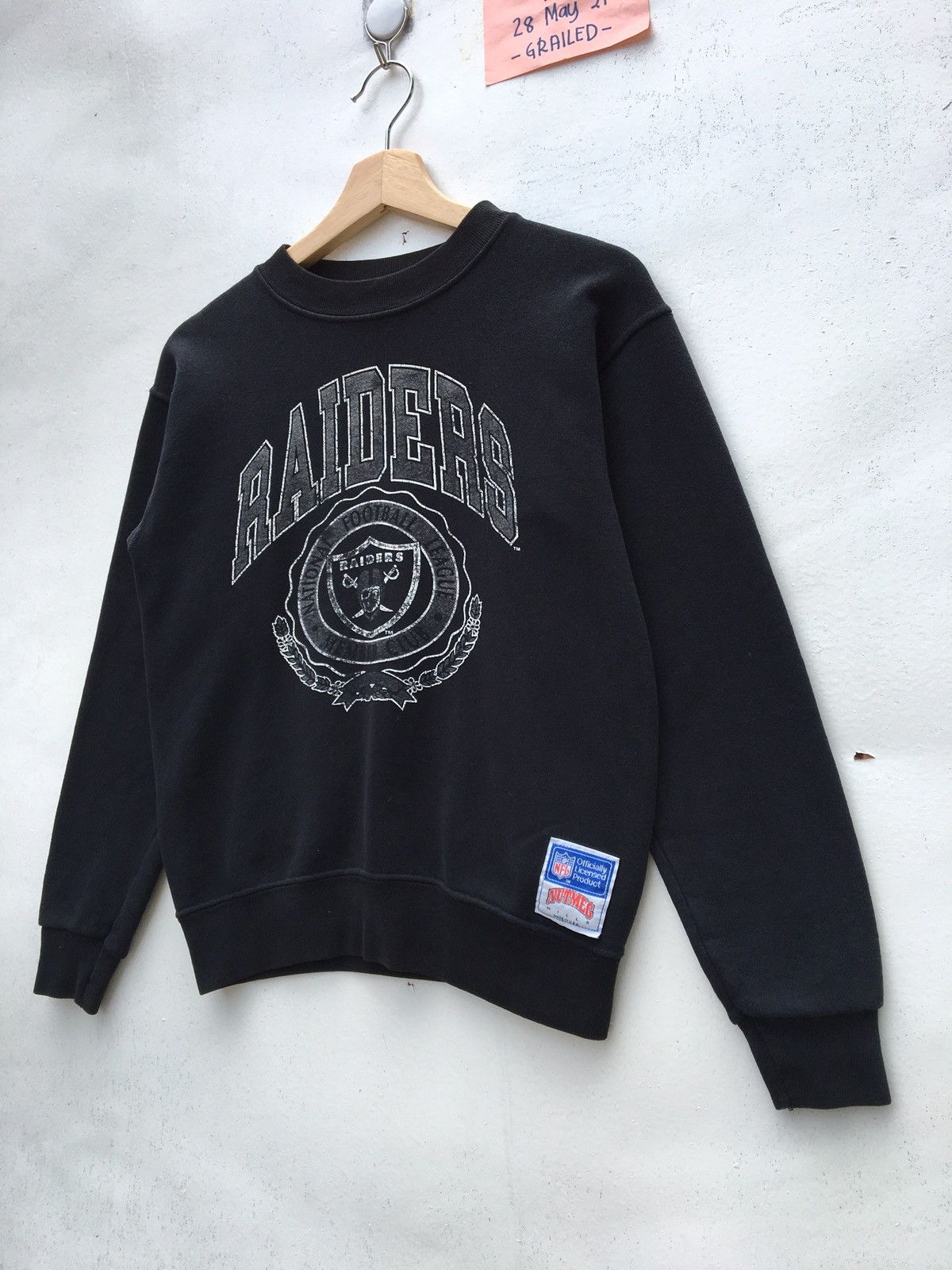 NFL Vintage NFL Oakland Raiders Big Logo Member Sweatshirt Size US S / EU 44-46 / 1 - 3 Thumbnail